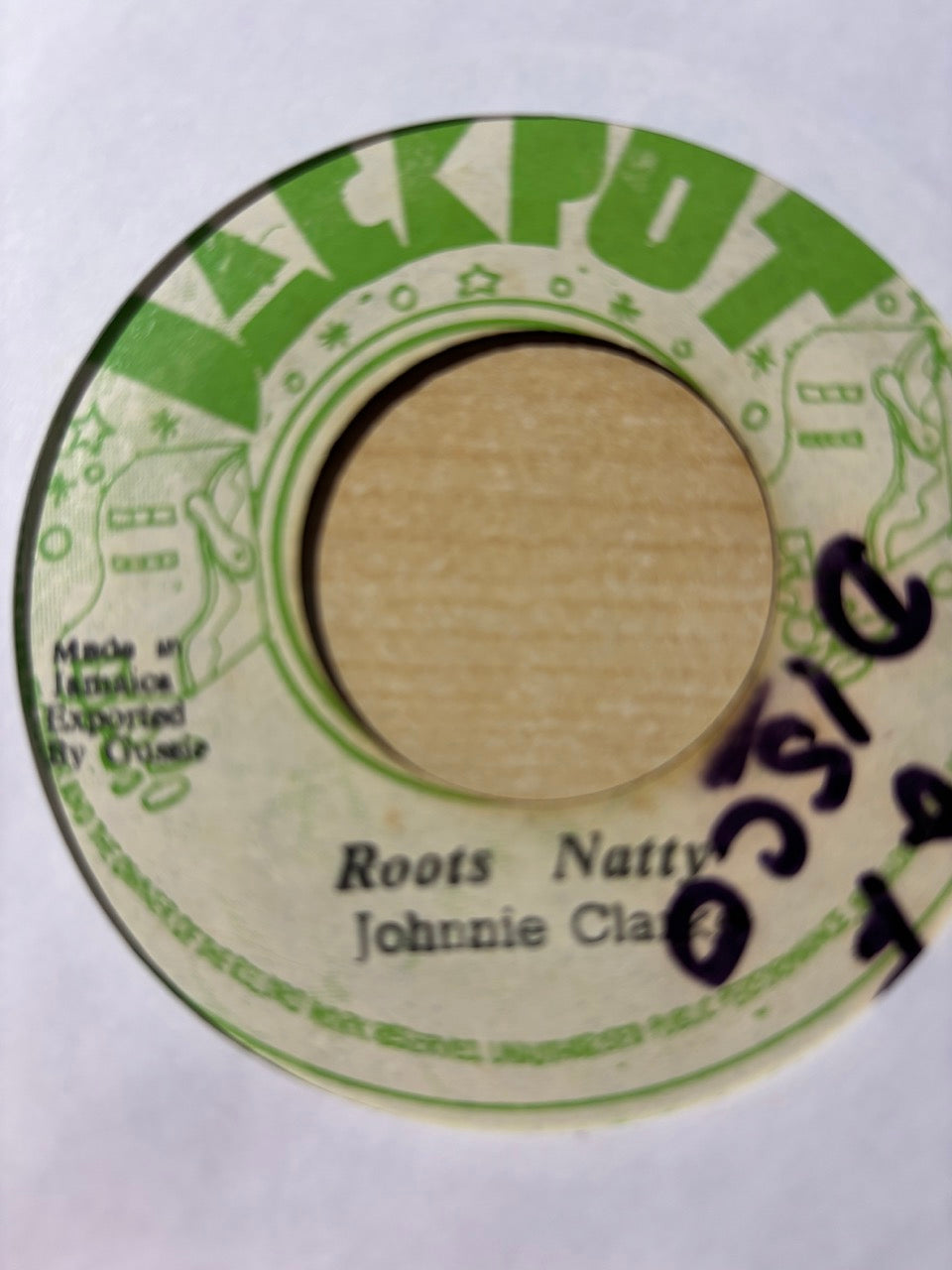 Johnnie Clarke* : Roots Natty (7", Single, Gre)