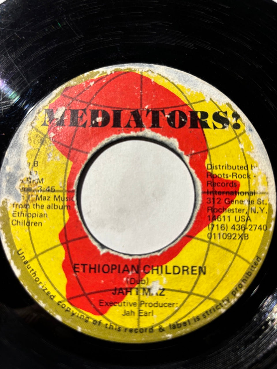 Jah I Maz : Ethiopian Children (7")