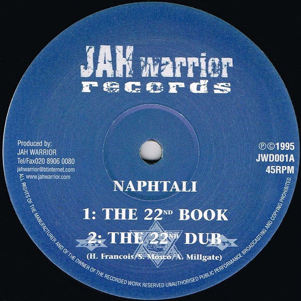 Naphtali* : The 22nd Book (12", RP)