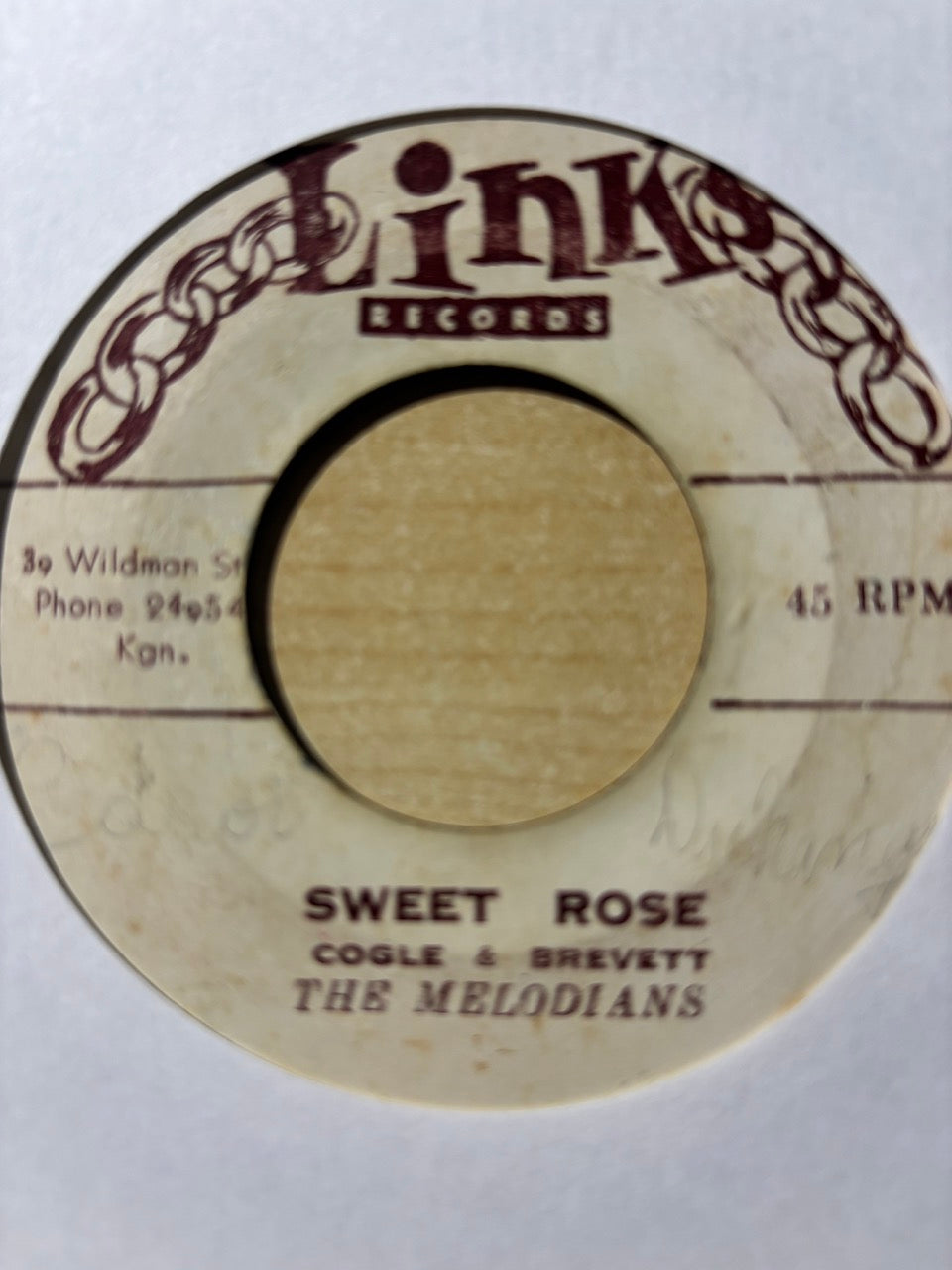 The Melodians : It Comes And Goes / Sweet Rose (7")