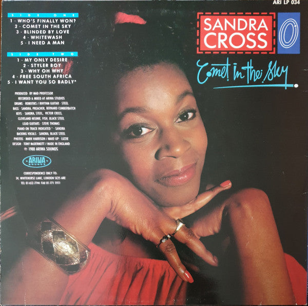 Sandra Cross : Comet In The Sky (LP)