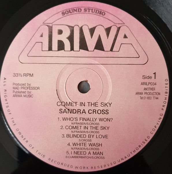 Sandra Cross : Comet In The Sky (LP)