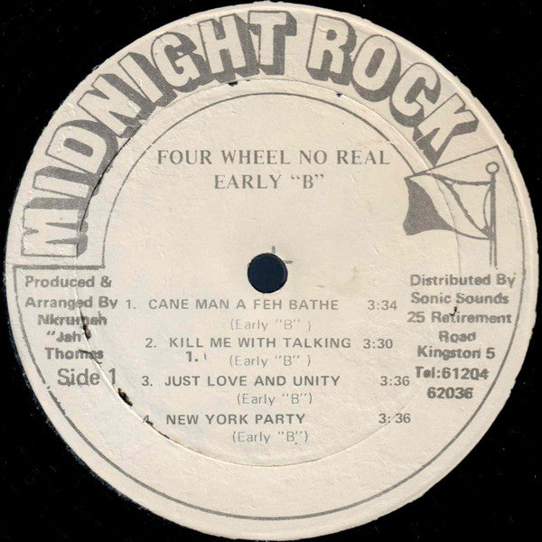 Early "B"* : Four Wheel No Real (LP, Album)