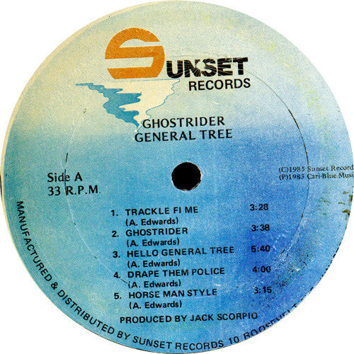 General Tree* : Ghost Rider (LP, Album)