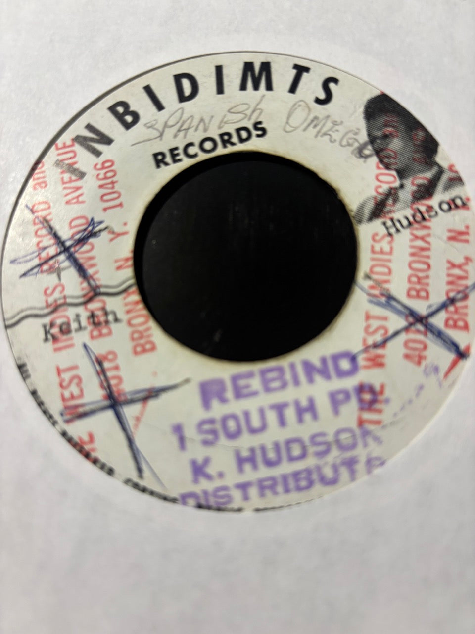 Dennis Alcapone : Spanish Amigo / Shades Of Hudson (7", Yel)