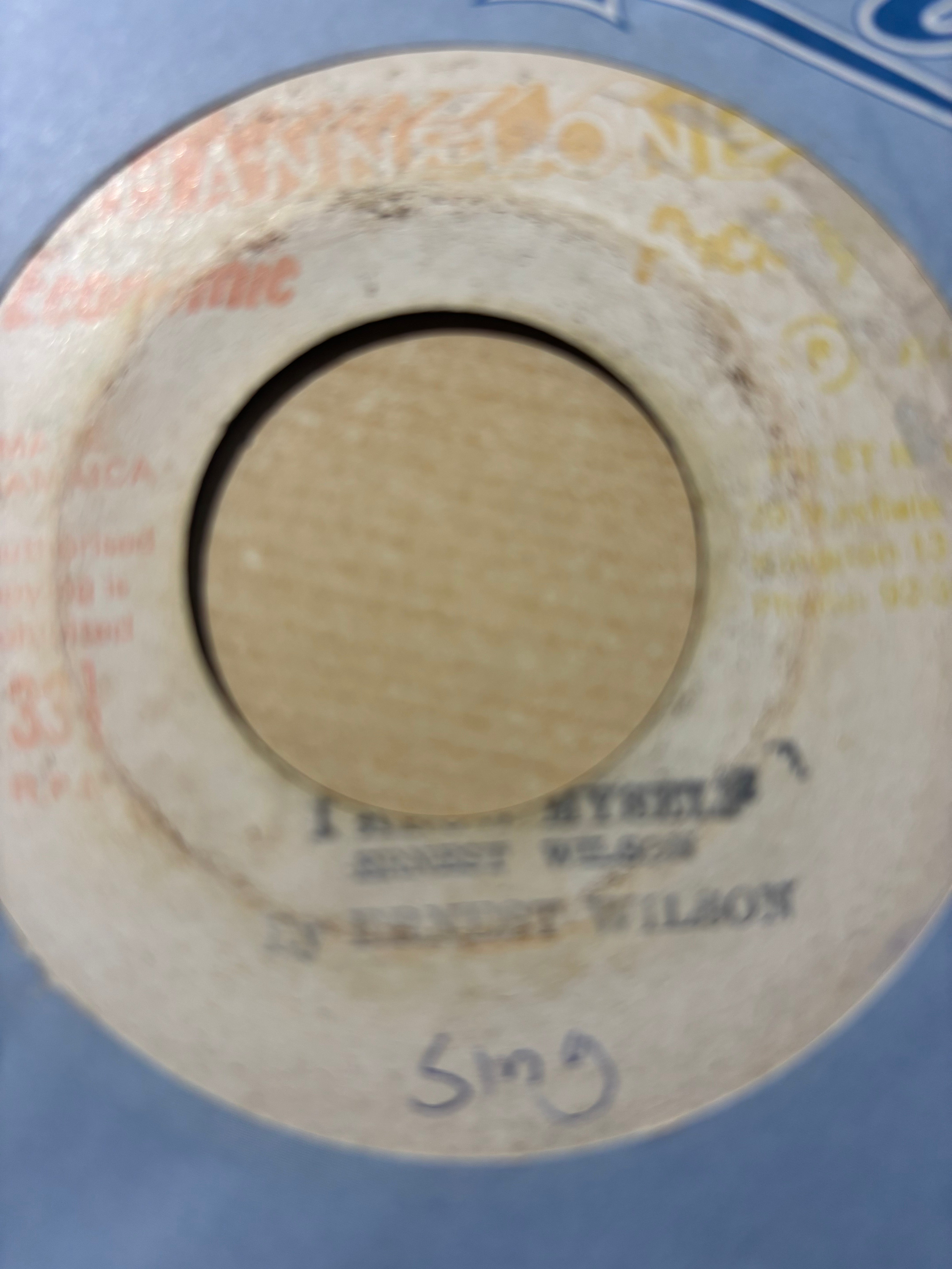 Ernest Wilson : I Know Myself (7")