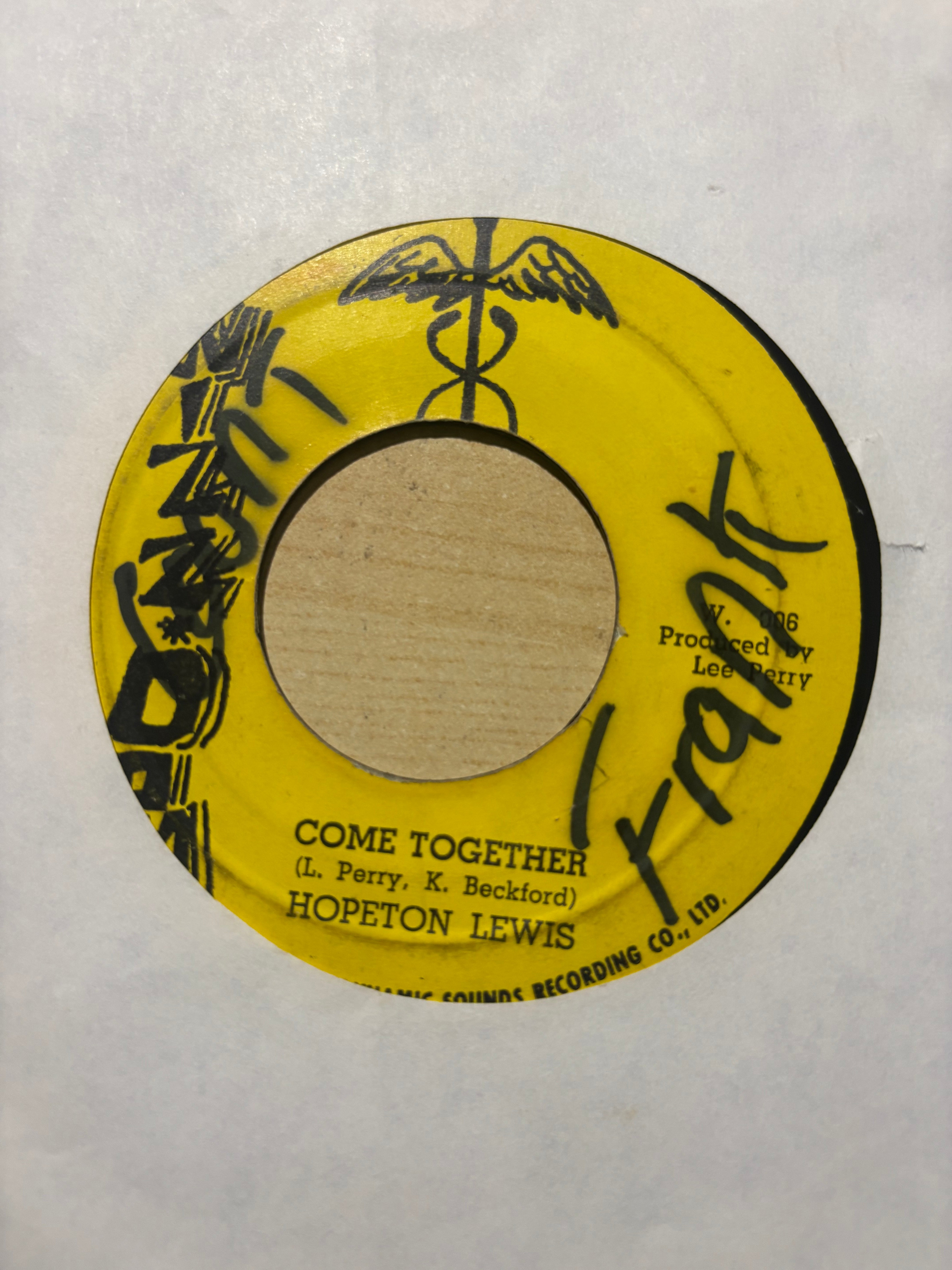 Hopeton Lewis : Come Together (7")