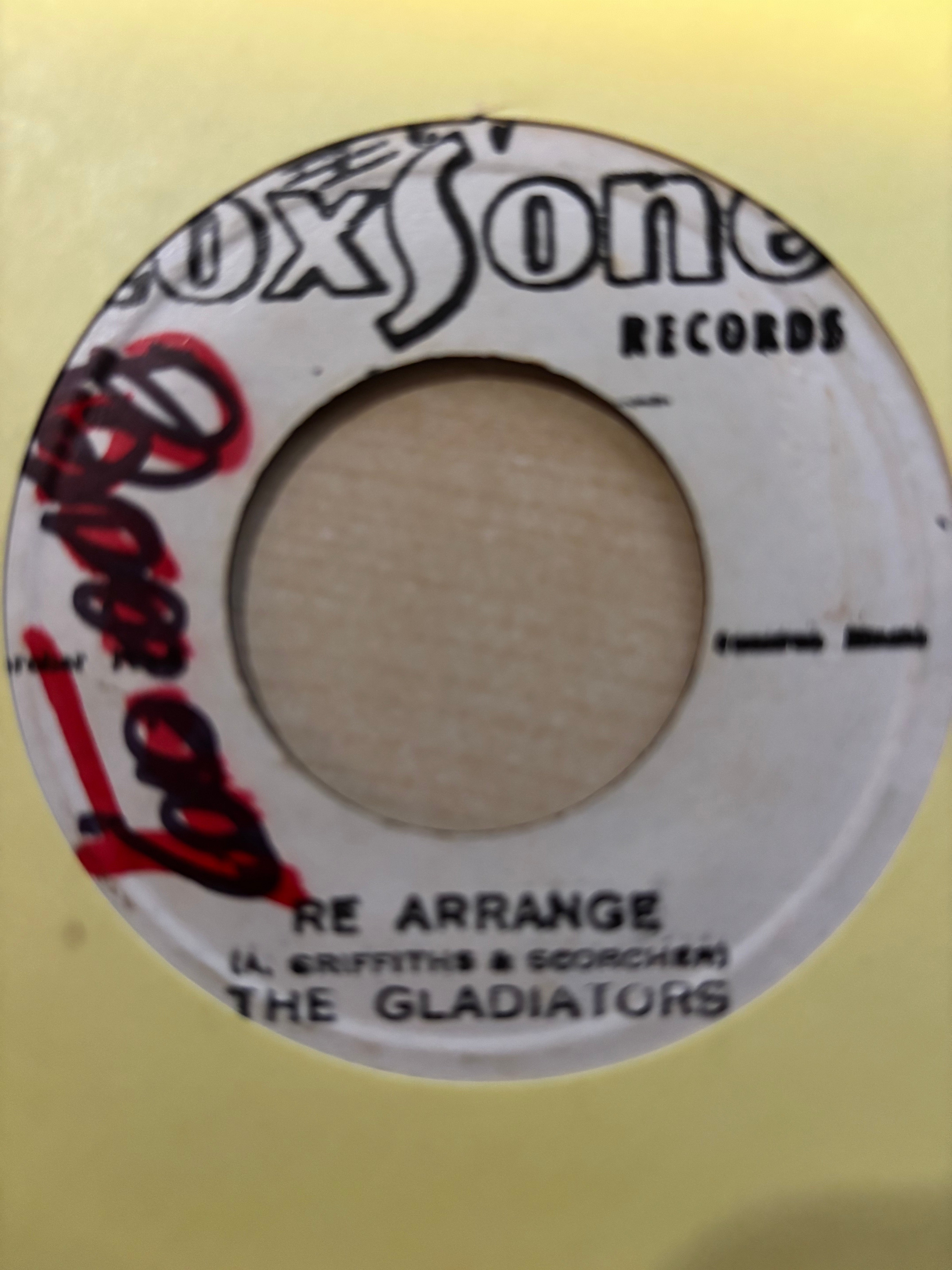 The Gladiators : Re Arrange (7")