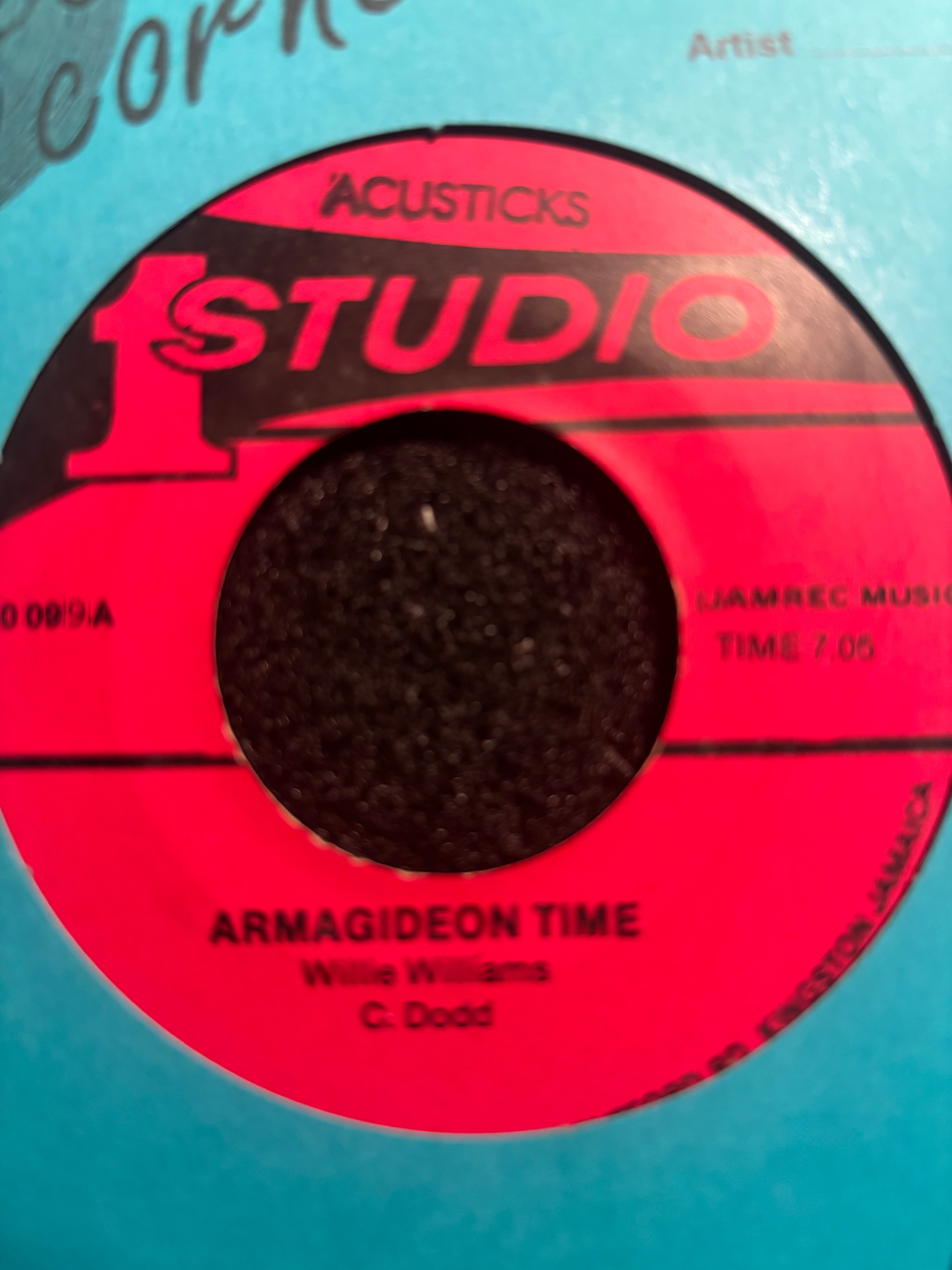 Willi Williams : Armagideon Time (7")