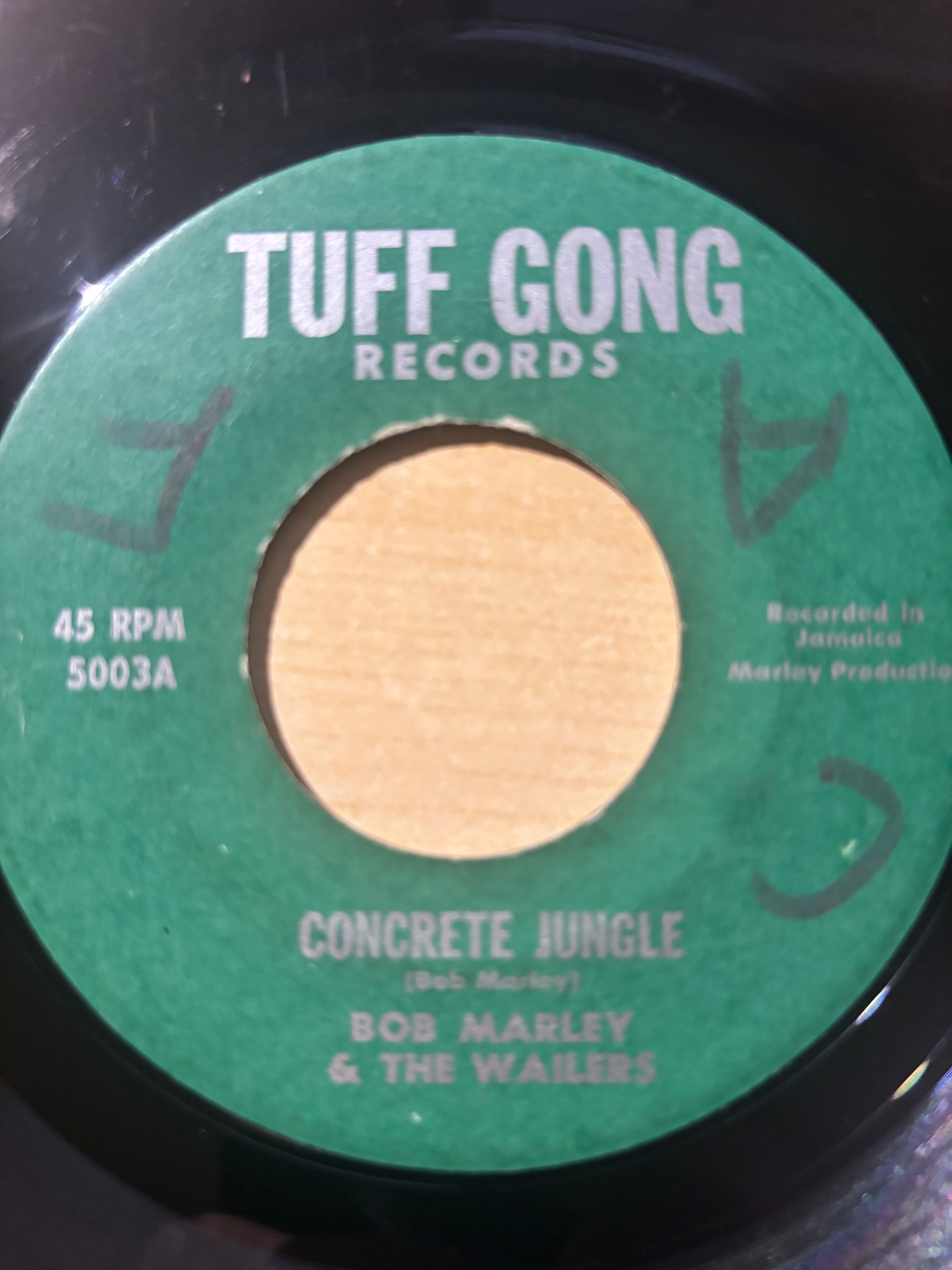 Bob Marley & The Wailers : Concrete Jungle / Nice Time (7", Single)