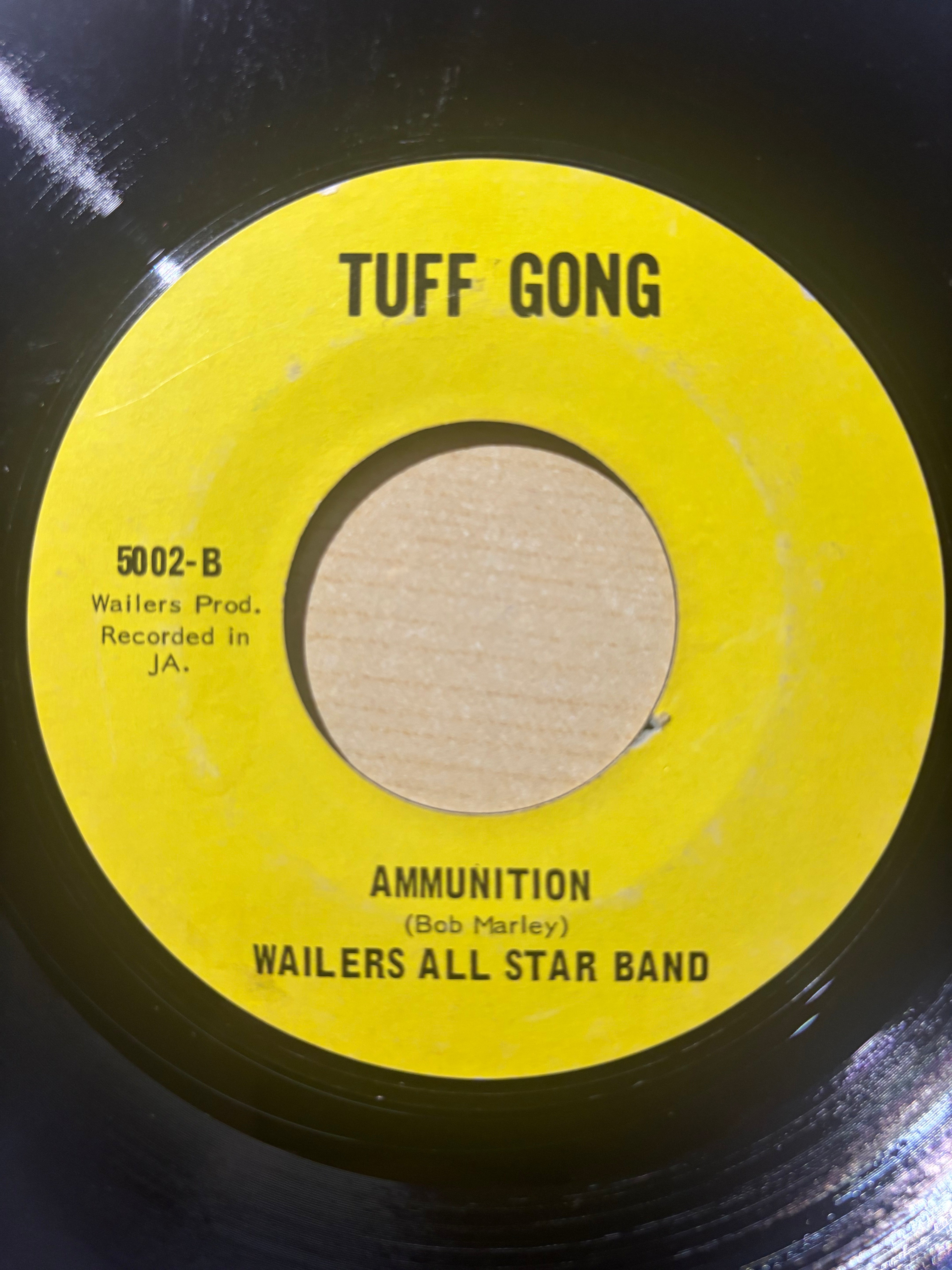 Bob Marley & U-Roy, The Wailers : Kingston 12 Shuffle (7")