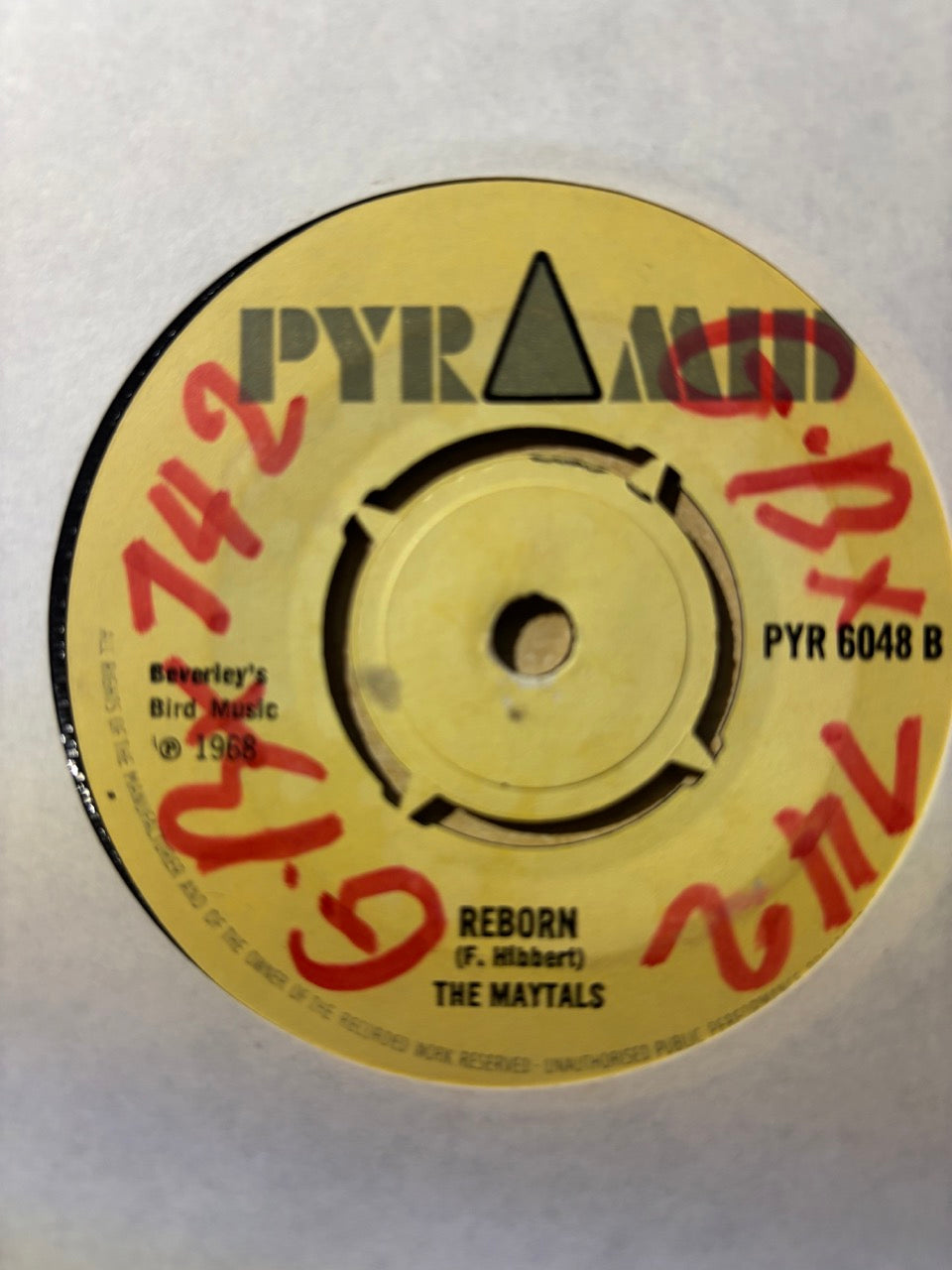 The Maytals : Just Tell Me / Reborn (7", Single)