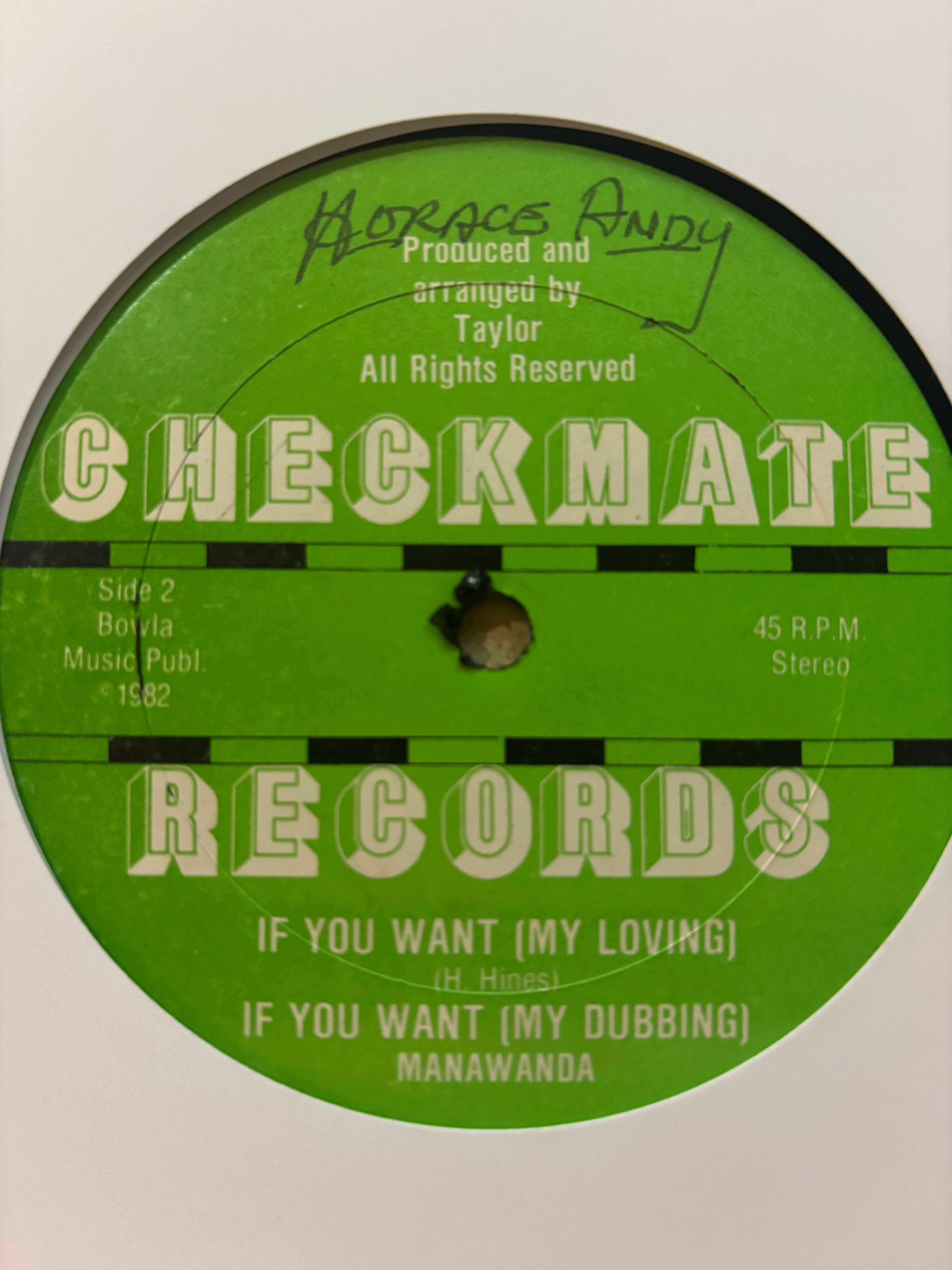 Manawanda : If You Want ( My Loving ) (12")