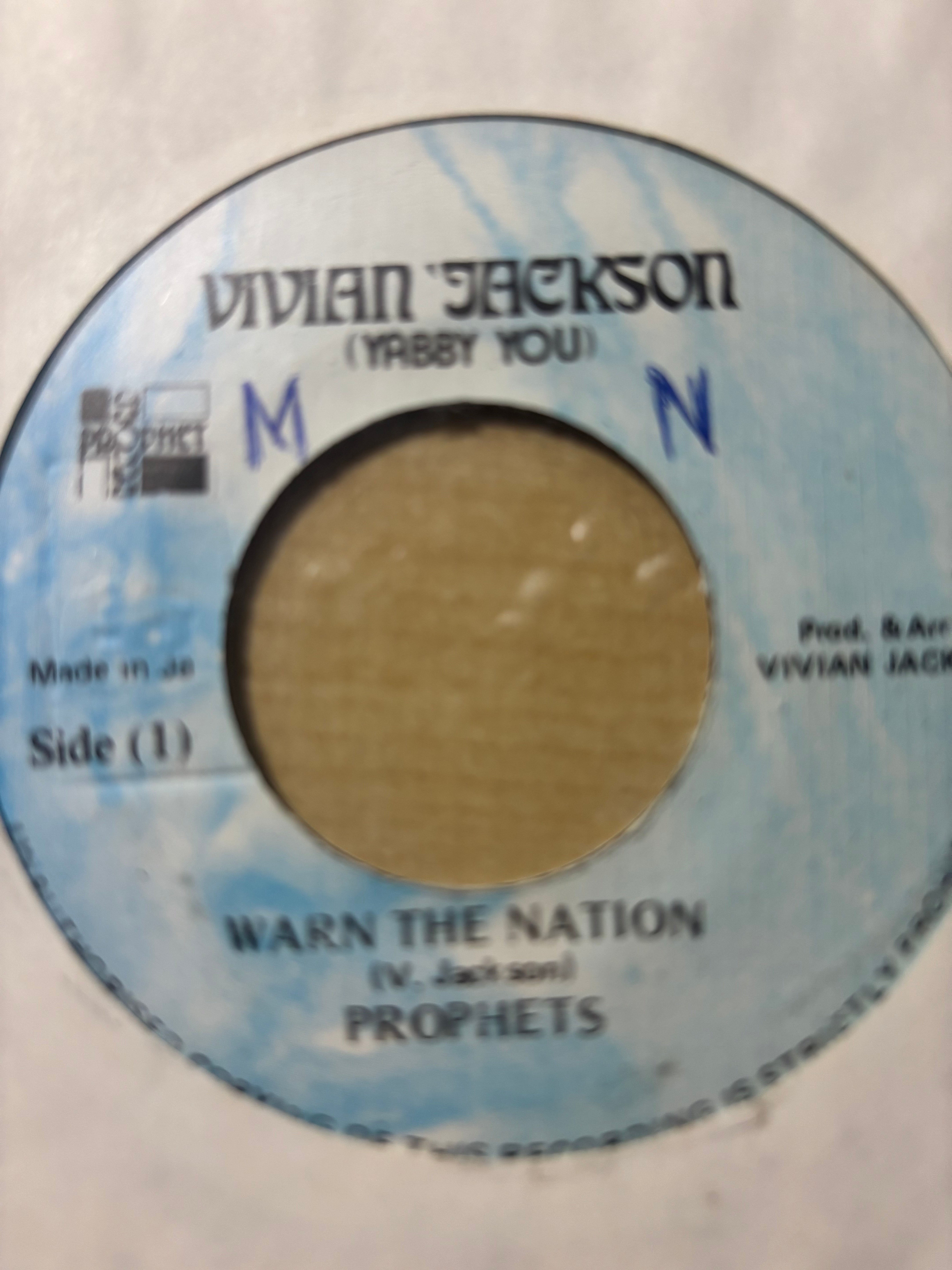 The Prophets : Warn The Nation (7", RP)