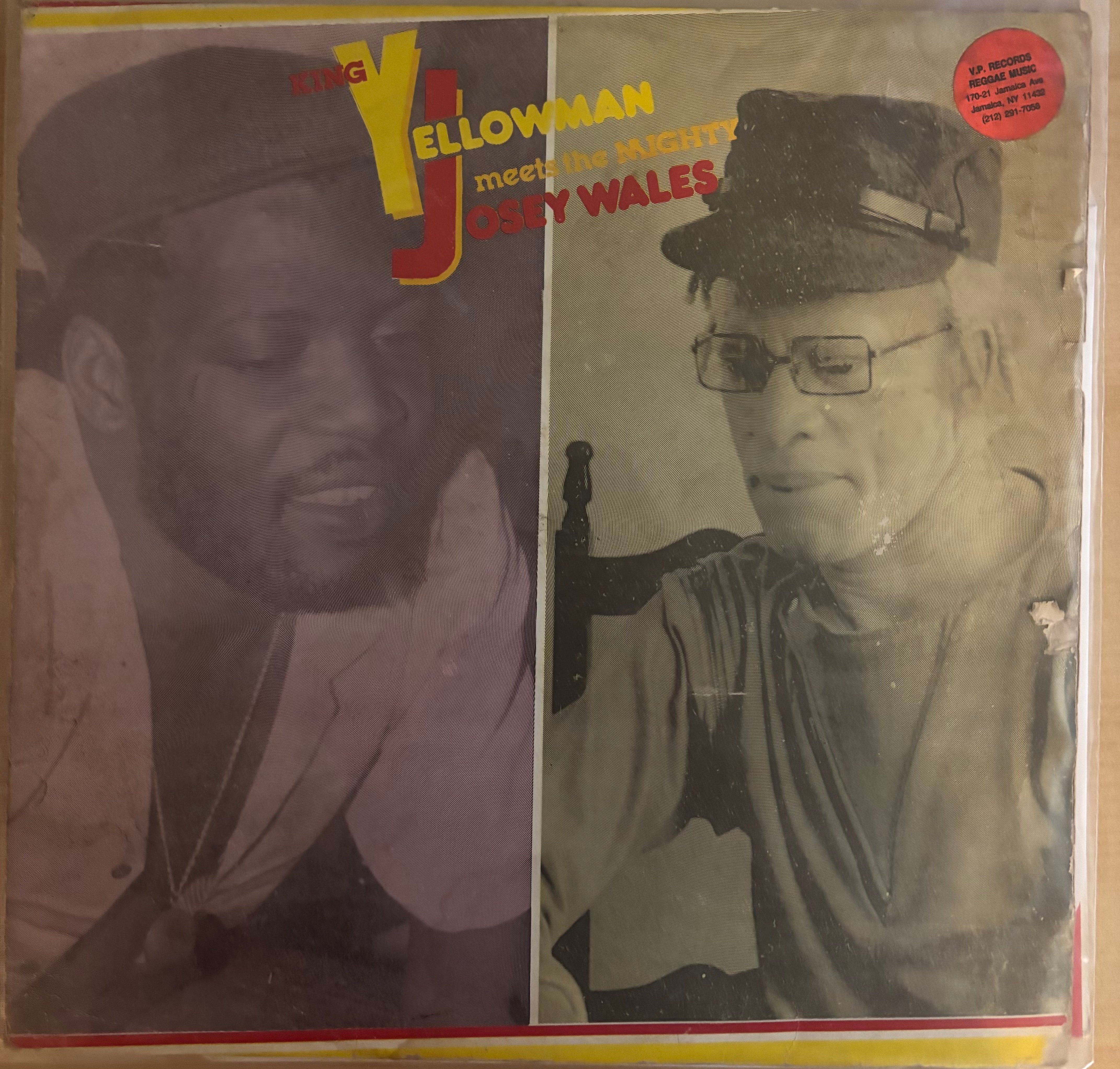Yellowman Meets Josey Wales : King Yellowman Meets The Mighty Josey Wales (LP, Album)
