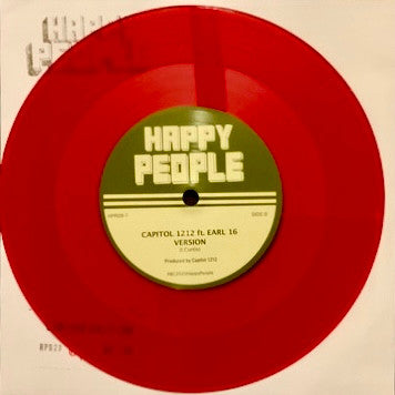 Capitol 1212 Ft. Earl Sixteen : Love Will Tear Us Apart (7", Ltd, Num, Red)