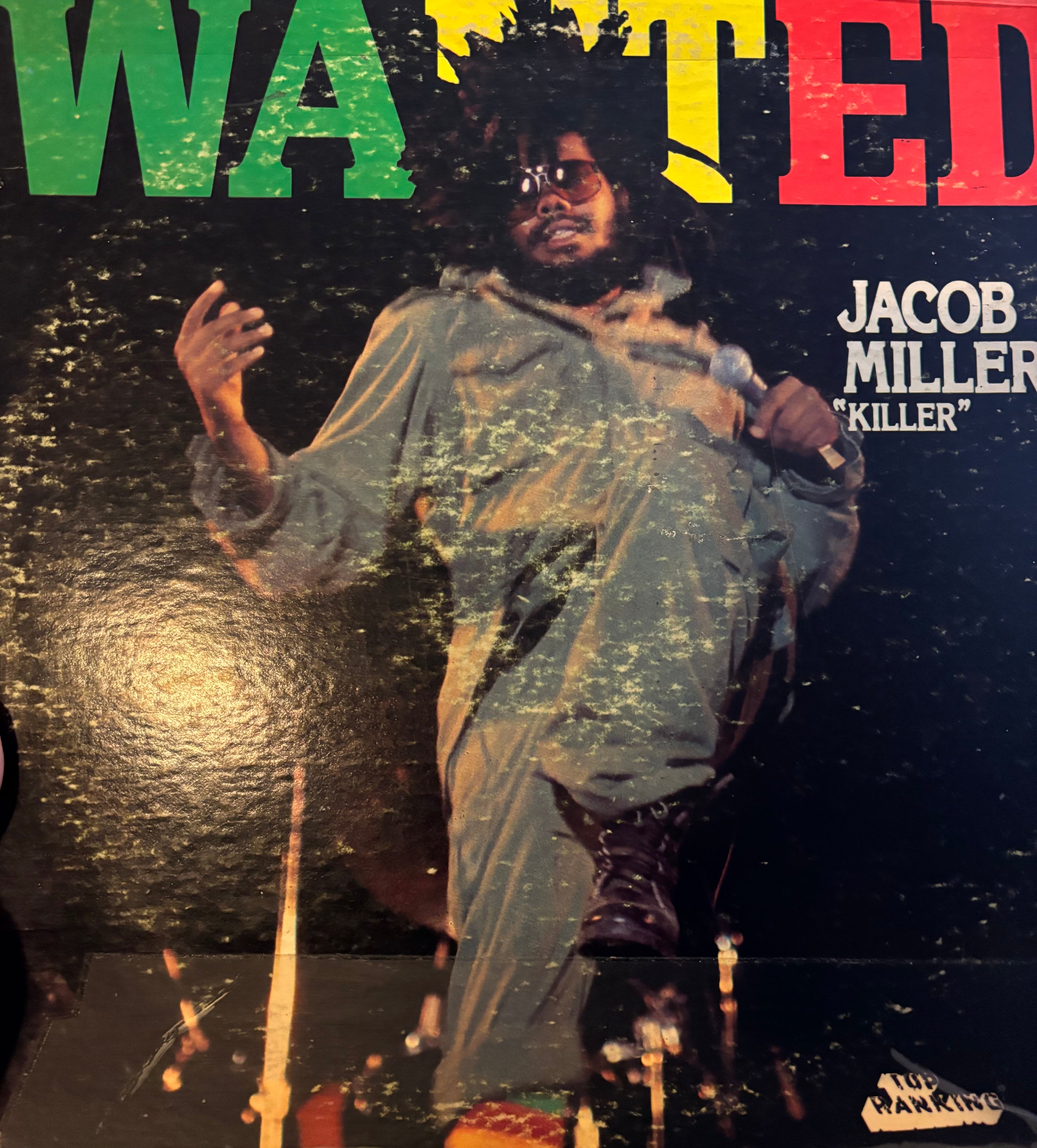 Jacob Miller "Killer"* : Wanted (LP, Album)