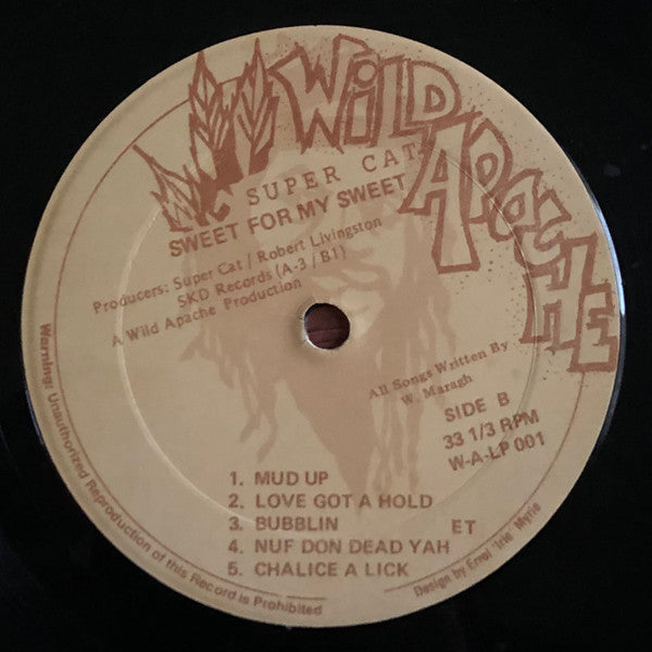 Super Cat (2) : Sweets For My Sweet (LP, Album)