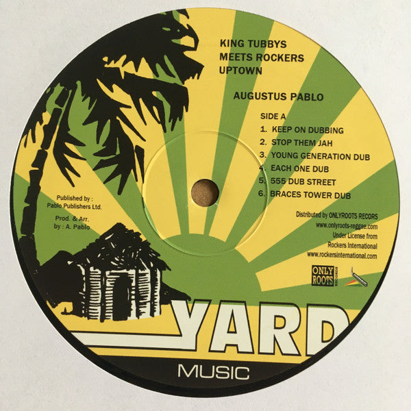 Augustus Pablo : King Tubbys Meets Rockers Uptown (LP, Album, RE, Sil)