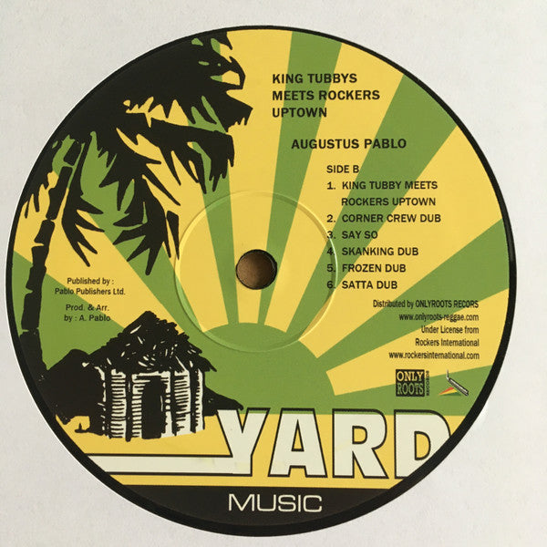 Augustus Pablo : King Tubbys Meets Rockers Uptown (LP, Album, RE, Sil)