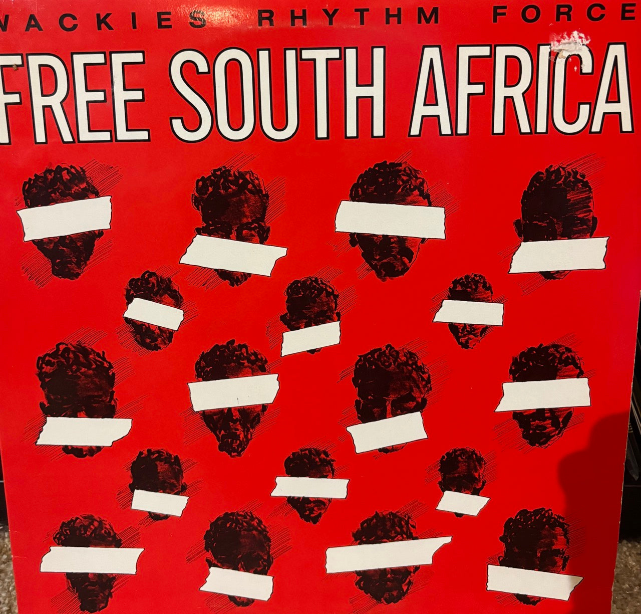 Wackies Rhythm Force : Free South Africa (LP, Album)
