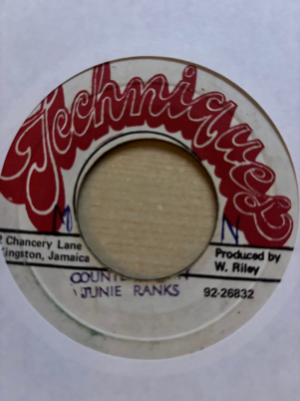 Junie Ranks : Counteraction (7")