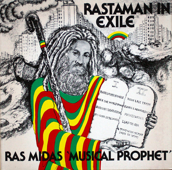 Ras Midas : Rastaman In Exile (LP, Album)