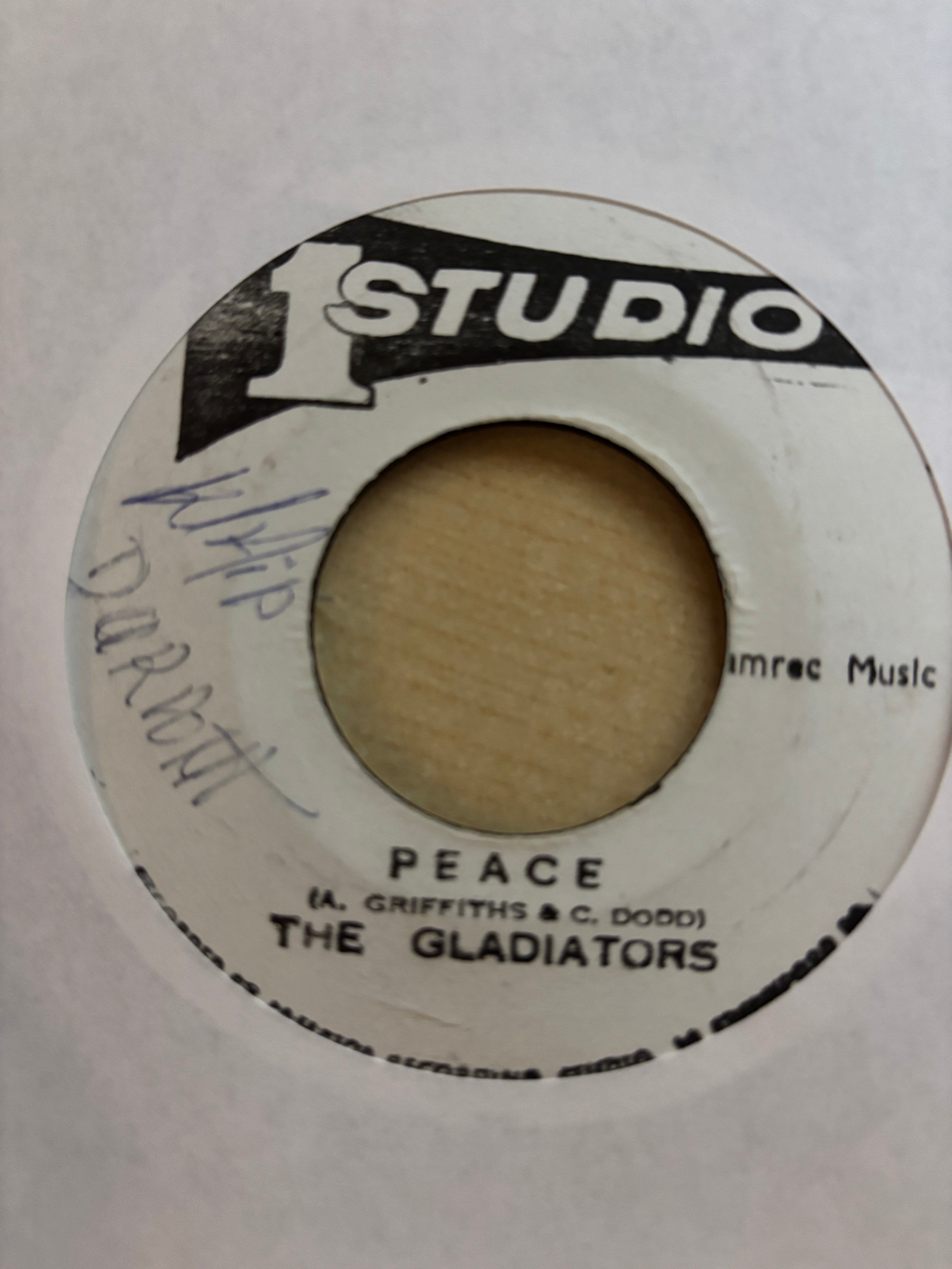 The Gladiators : Peace (7")