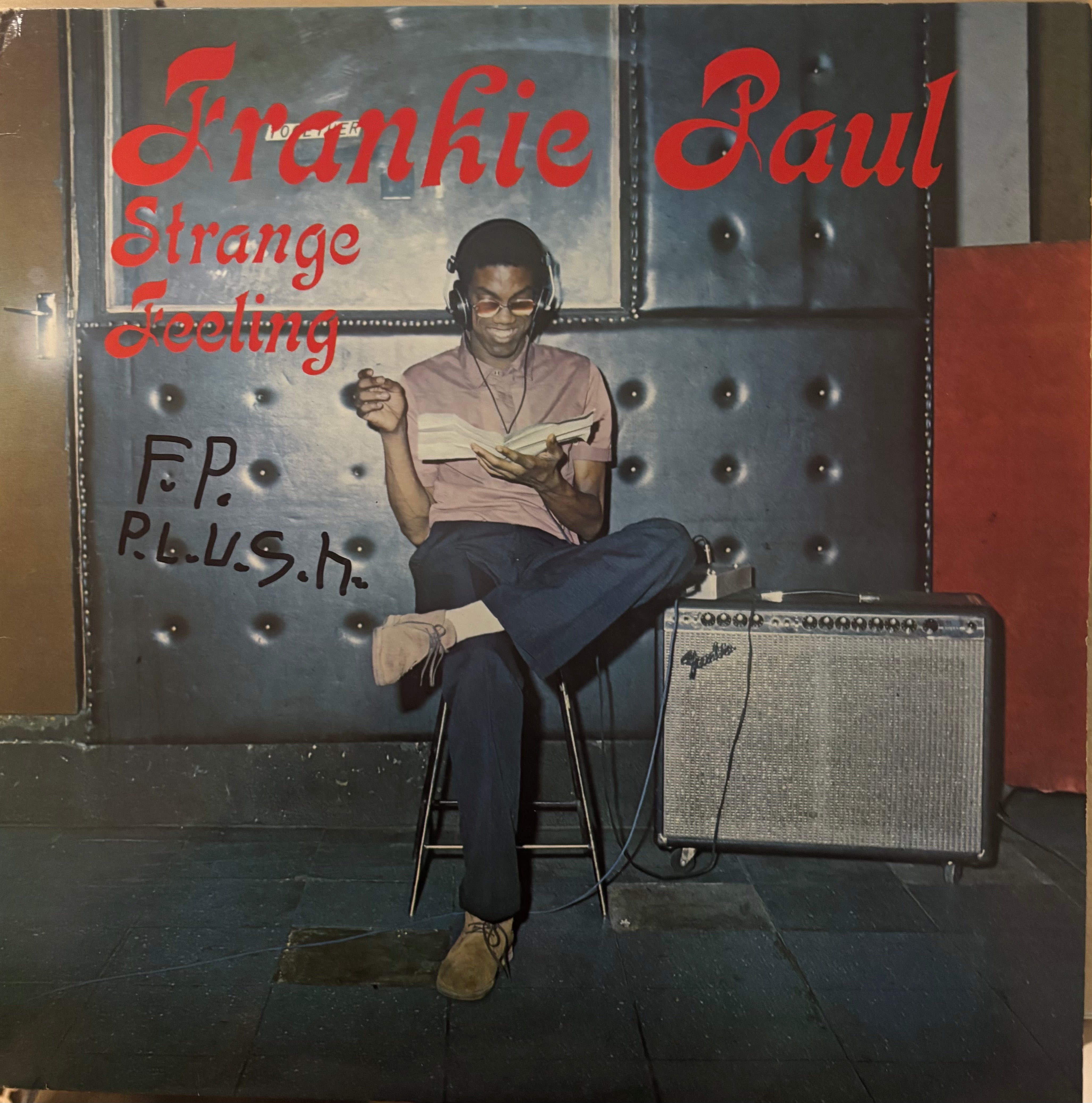 Frankie Paul : Strange Feeling (LP, Album, Red)