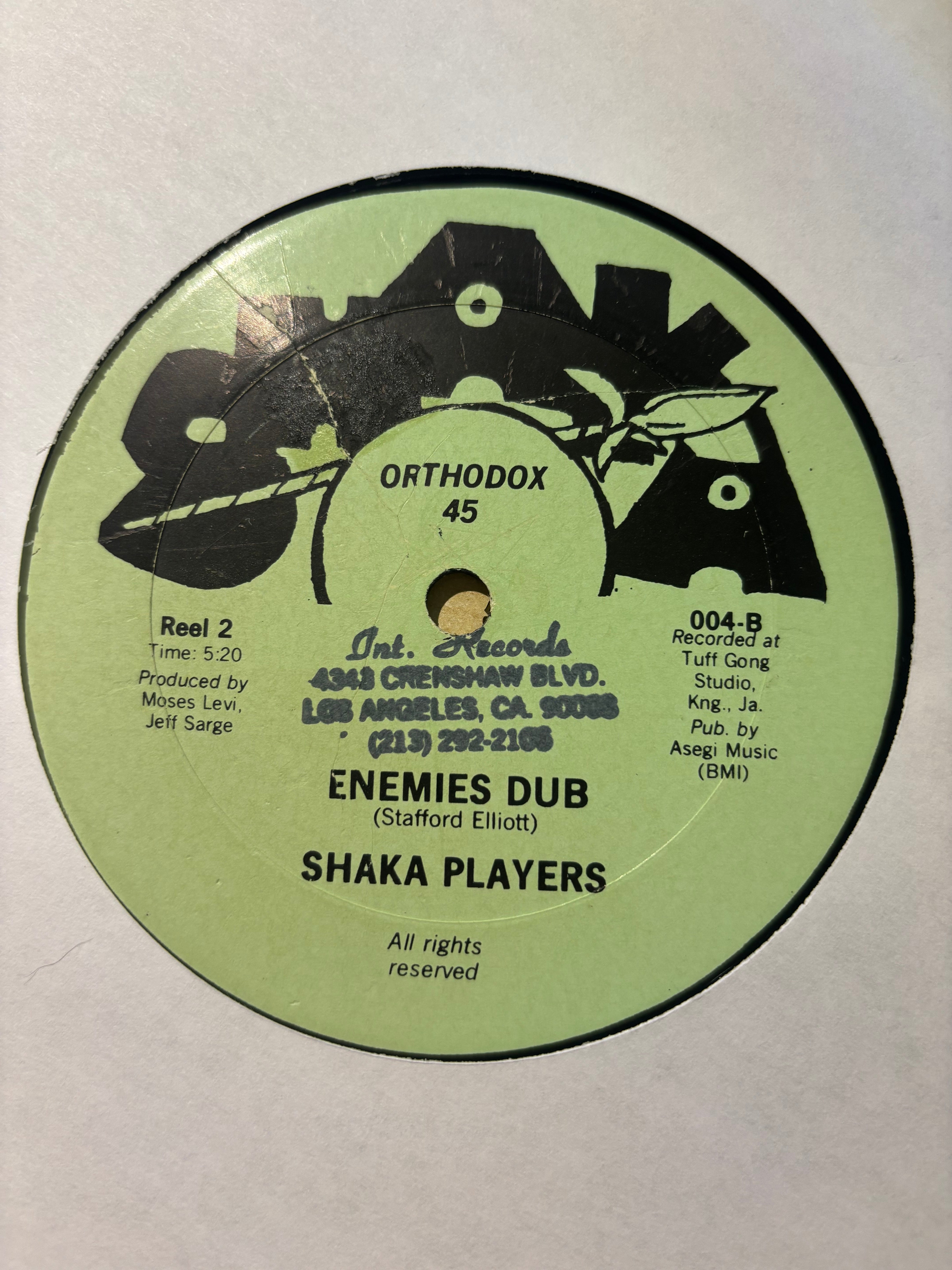 Moses Levi : Enemies (12")