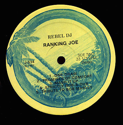 Ranking Joe : Rebel DJ (LP, Album)