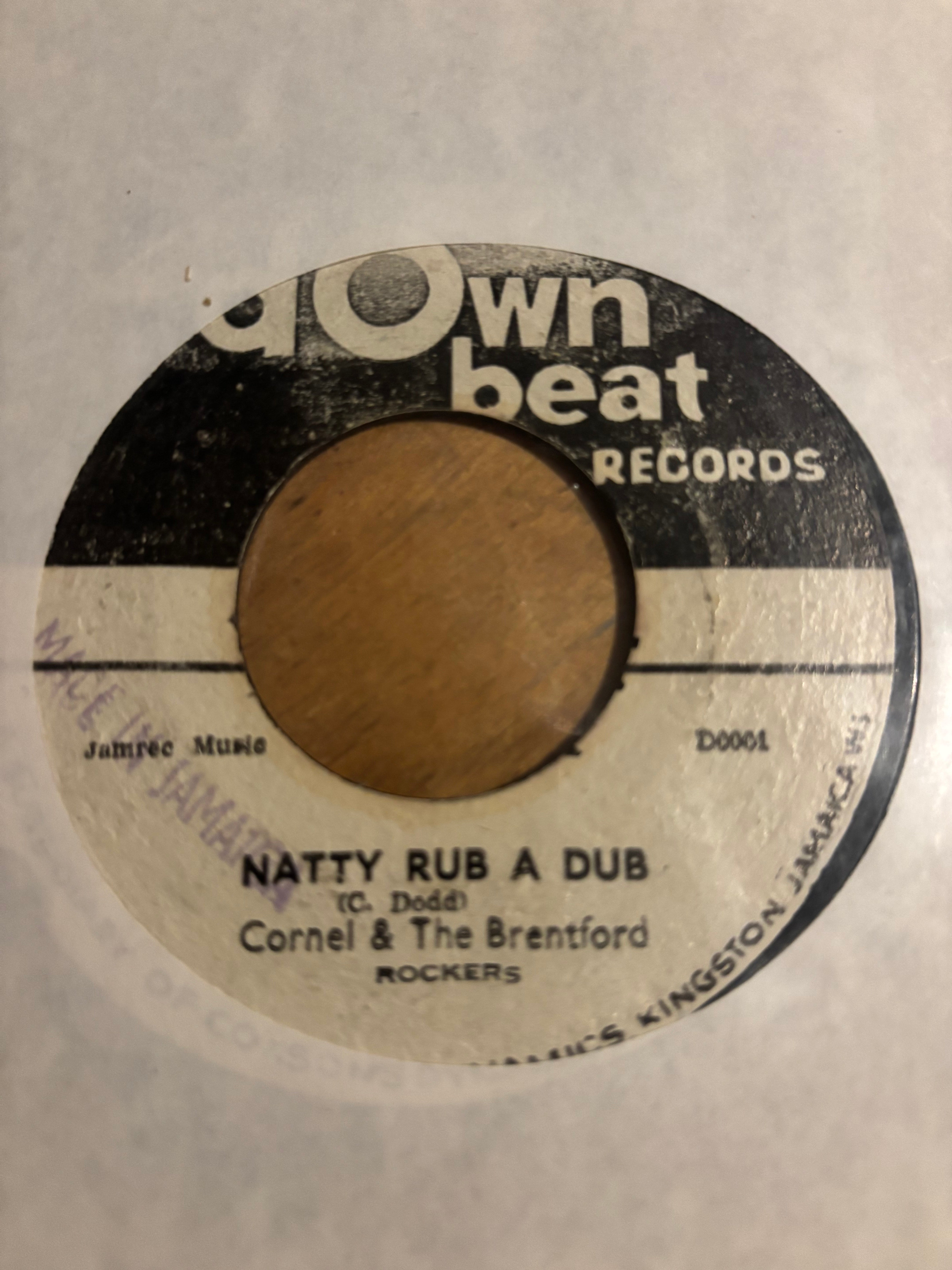 Cornell Campbell / Cornell Campbell & Brentford Rockers : Natty Don't Go / Natty Rub A Dub (7", Single)