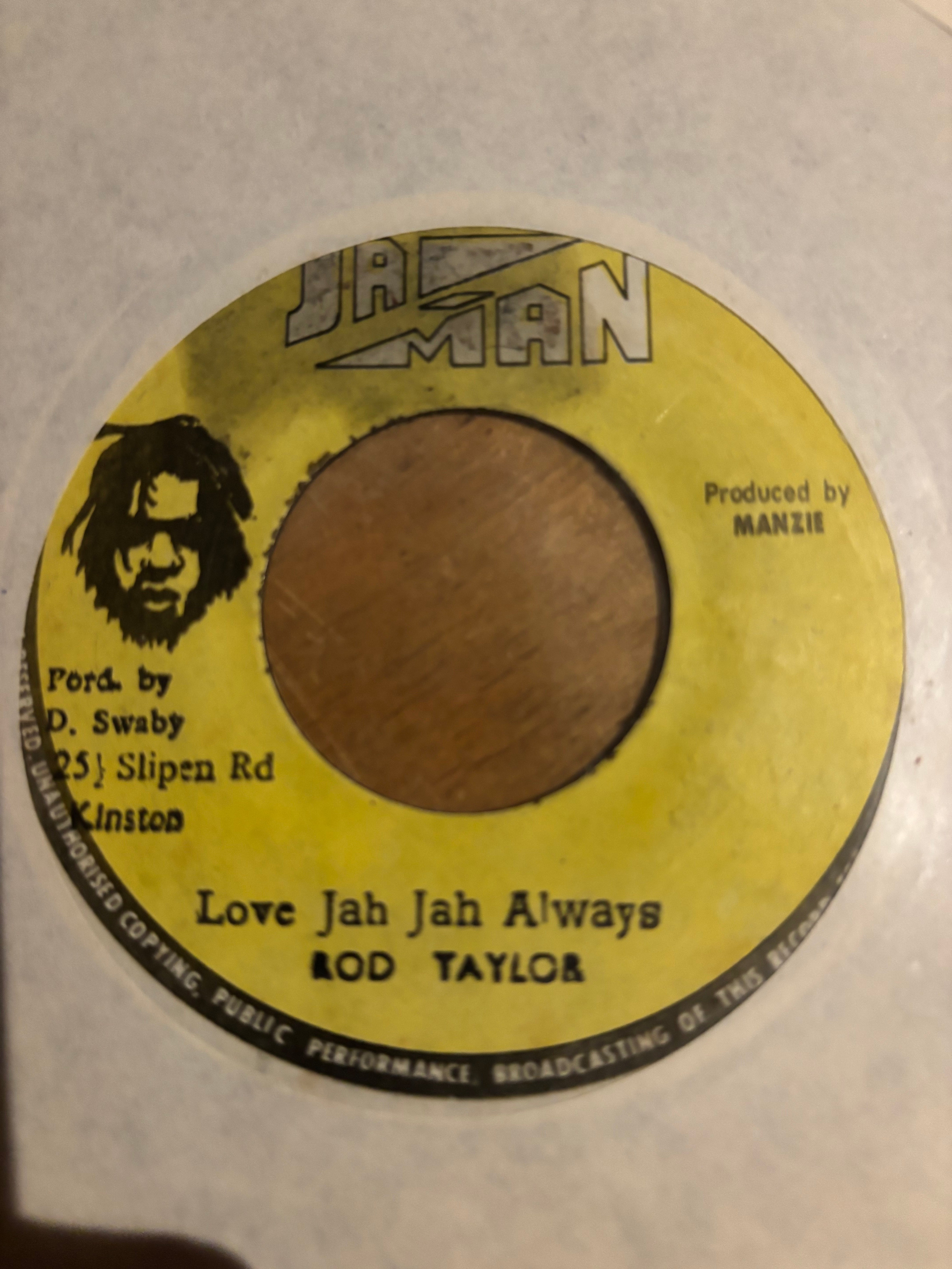 Rod Taylor : Love Jah Jah Always (7")