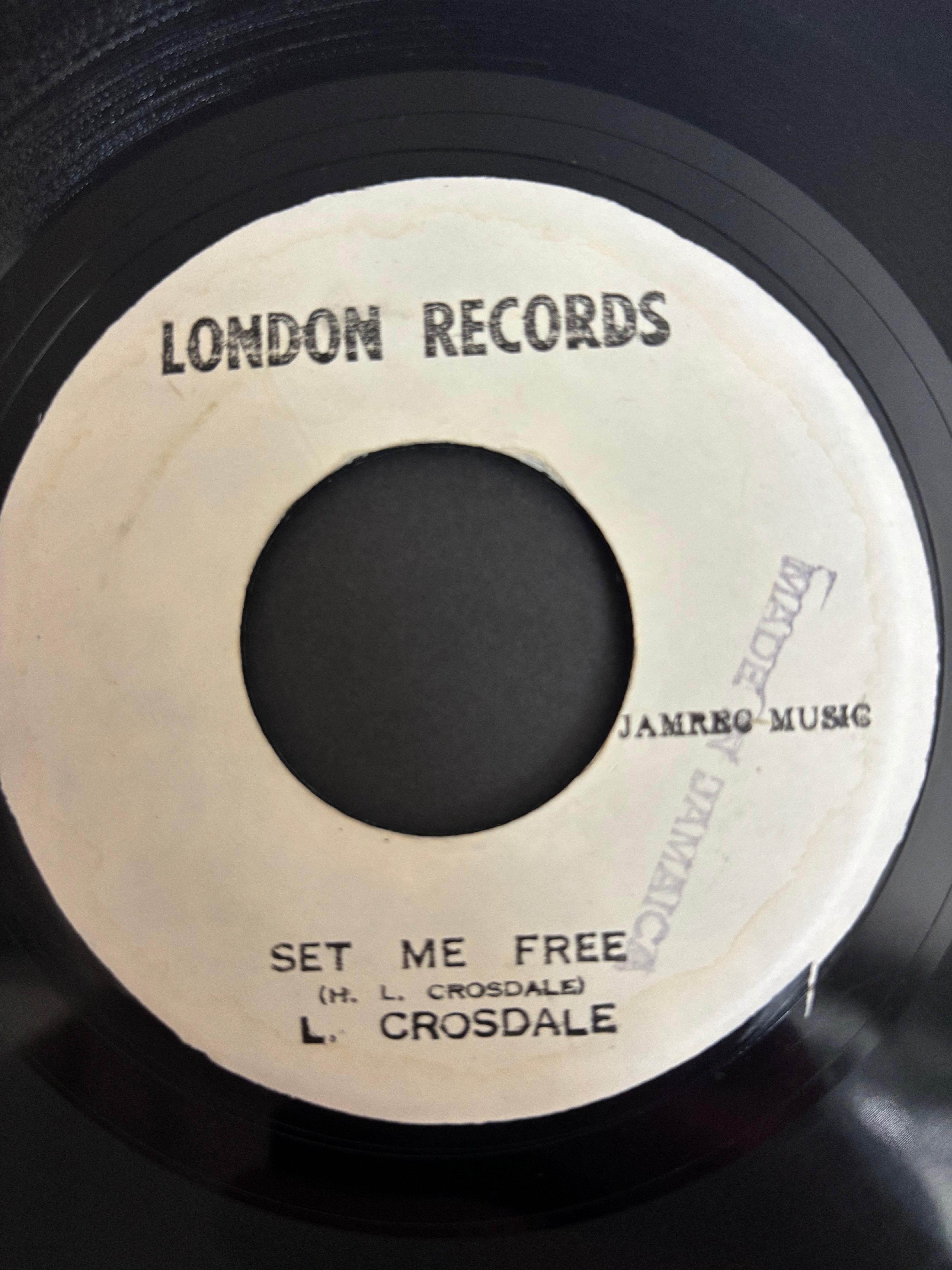L. Crosdale* : Set Me Free (7")