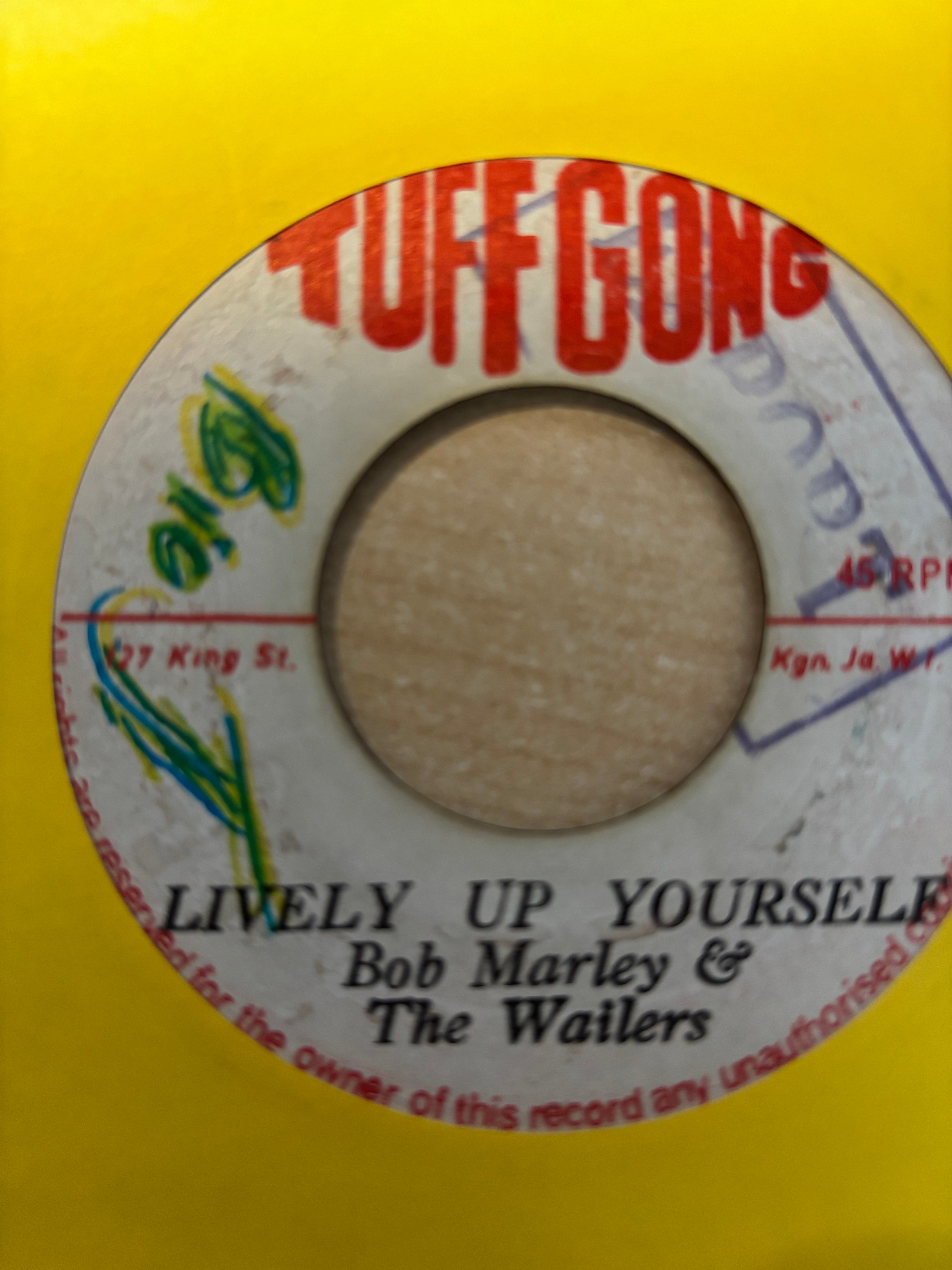 Bob Marley & Wailers*, Tommy McCook : Lively Up Yourself (7", Single)