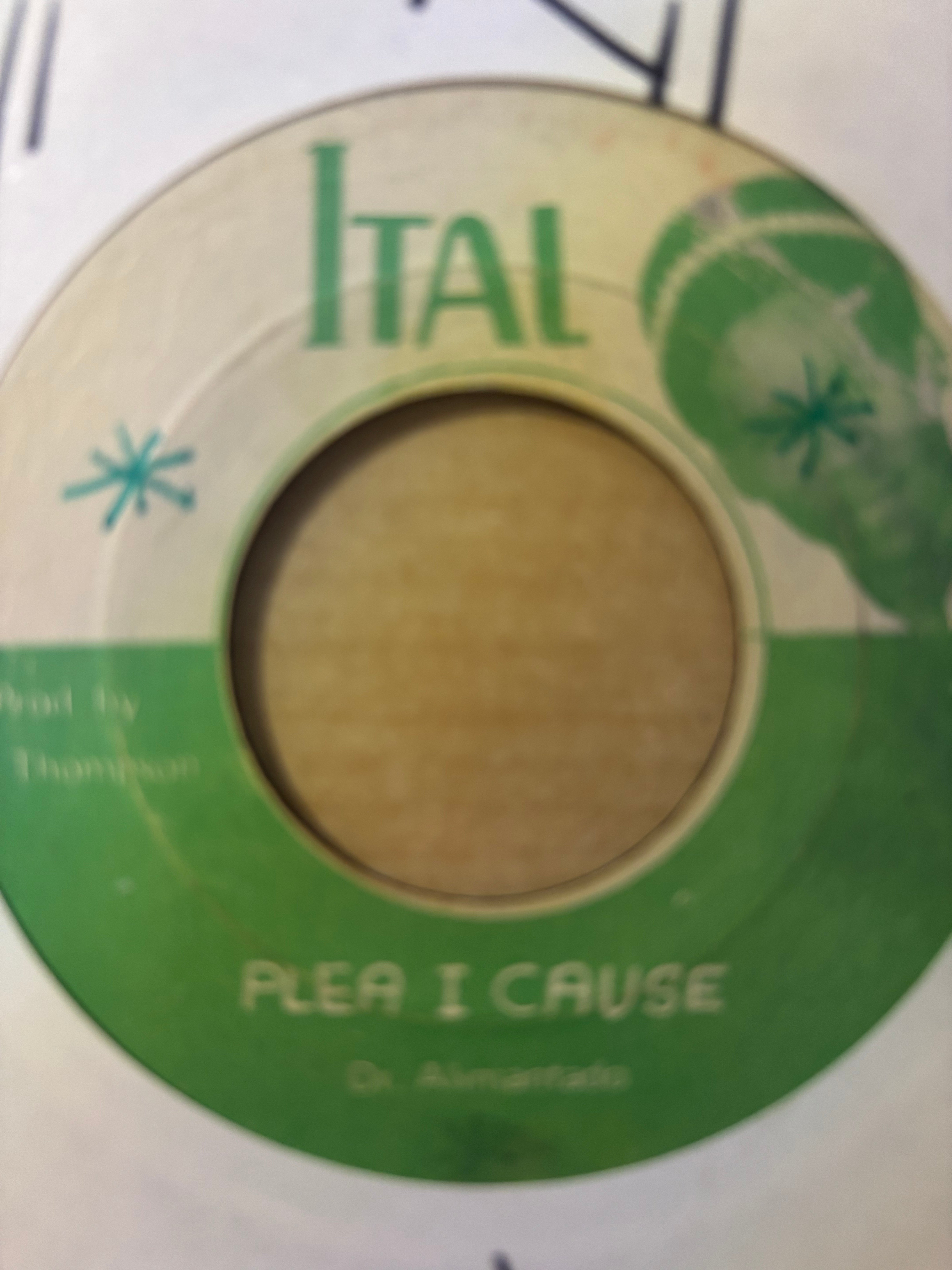 Dr. Alimantado : Jah Have Mercy / Plea I Cause (7")