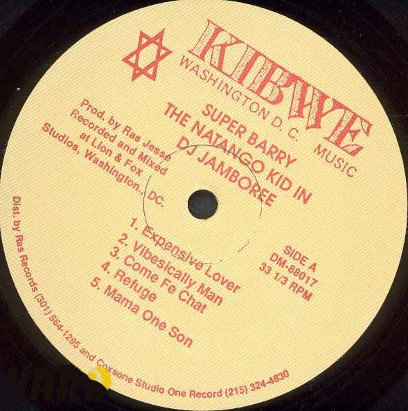 Super Barry - The Natango Kid : In Dj Jamboree (LP, Album)