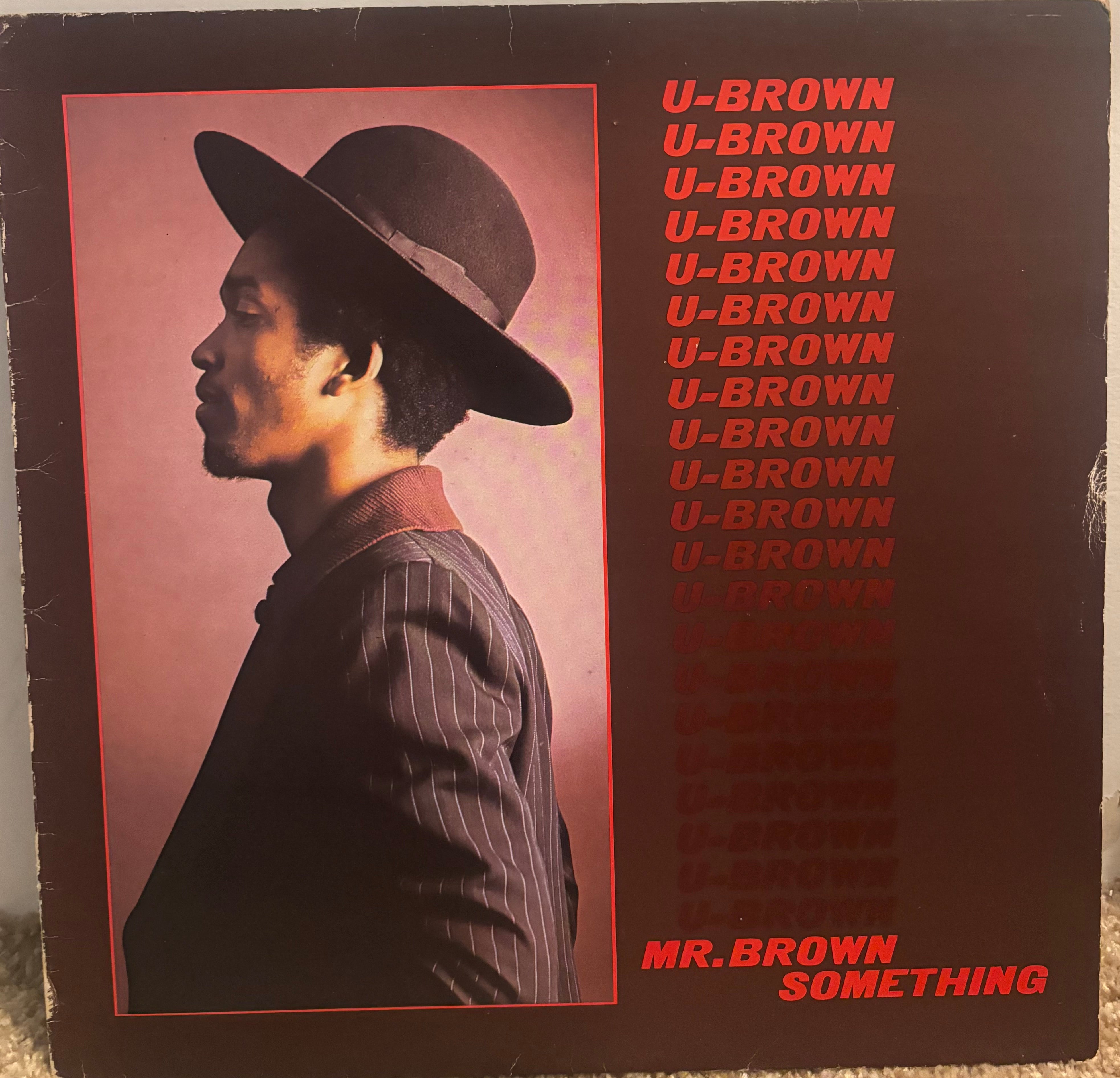 U-Brown* : Mr. Brown Something (LP, Album)