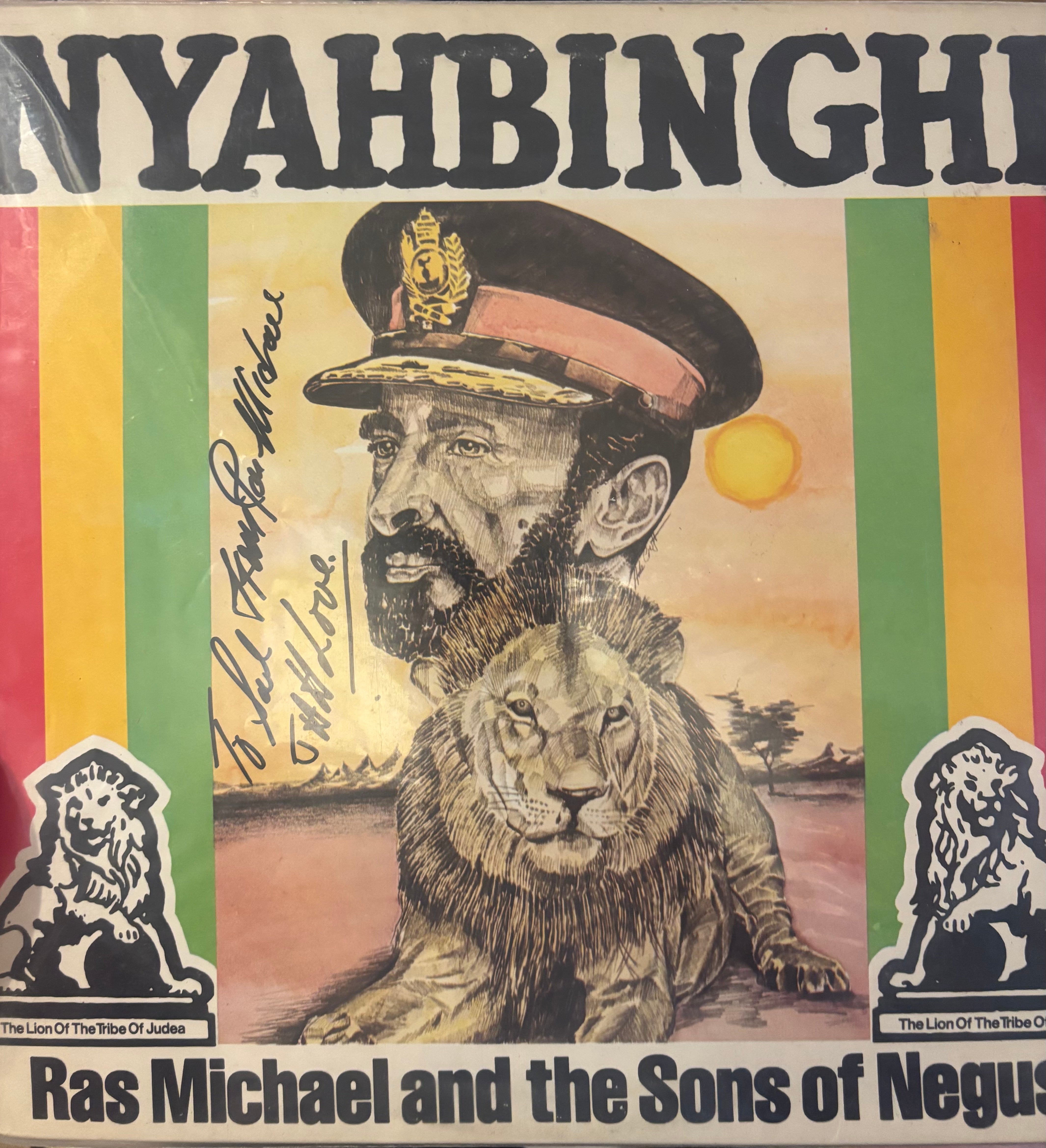 Ras Michael & The Sons Of Negus : Nyahbinghi (LP, Album, RE)