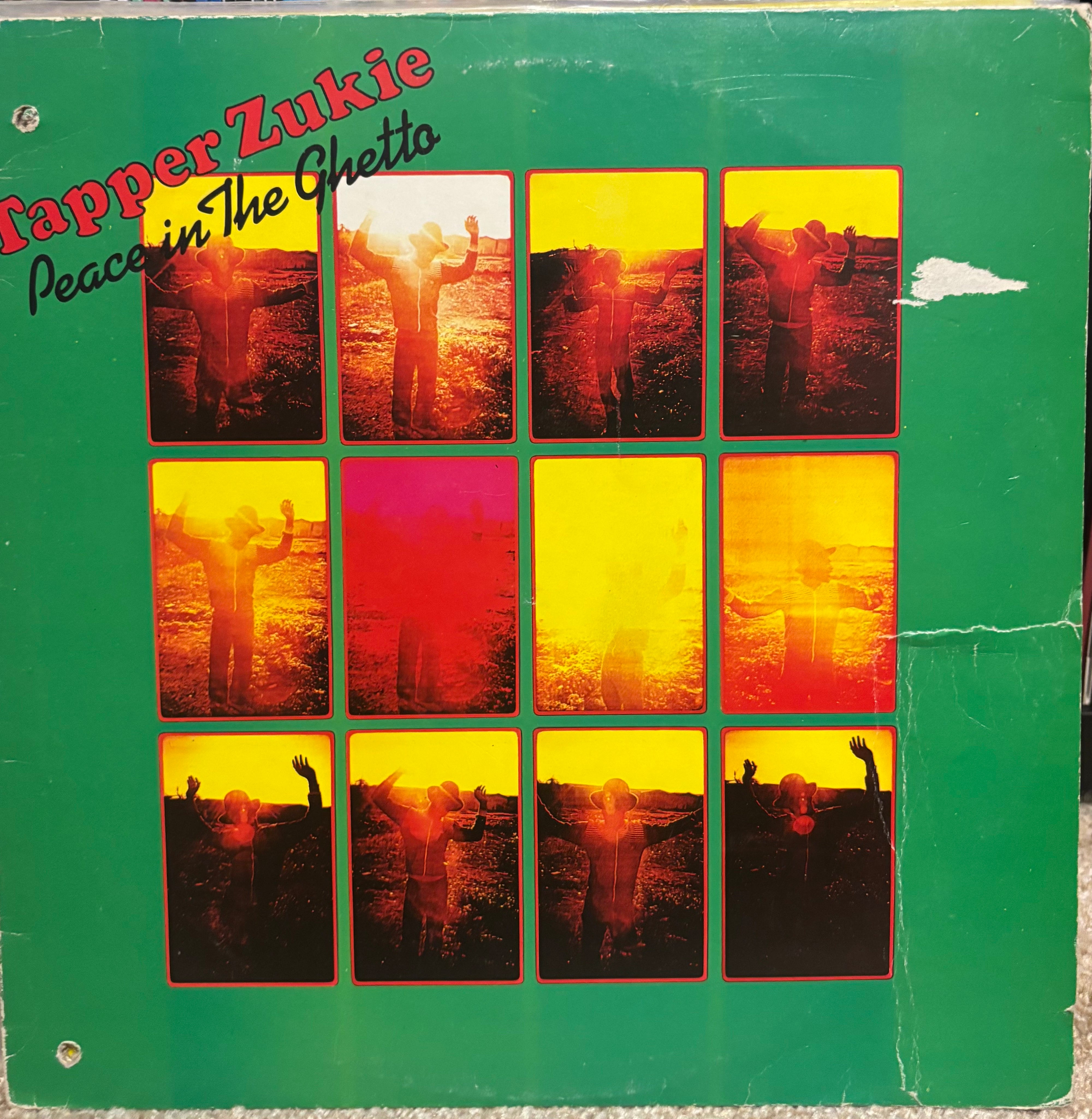 Tapper Zukie : Peace In The Ghetto (LP, Album)