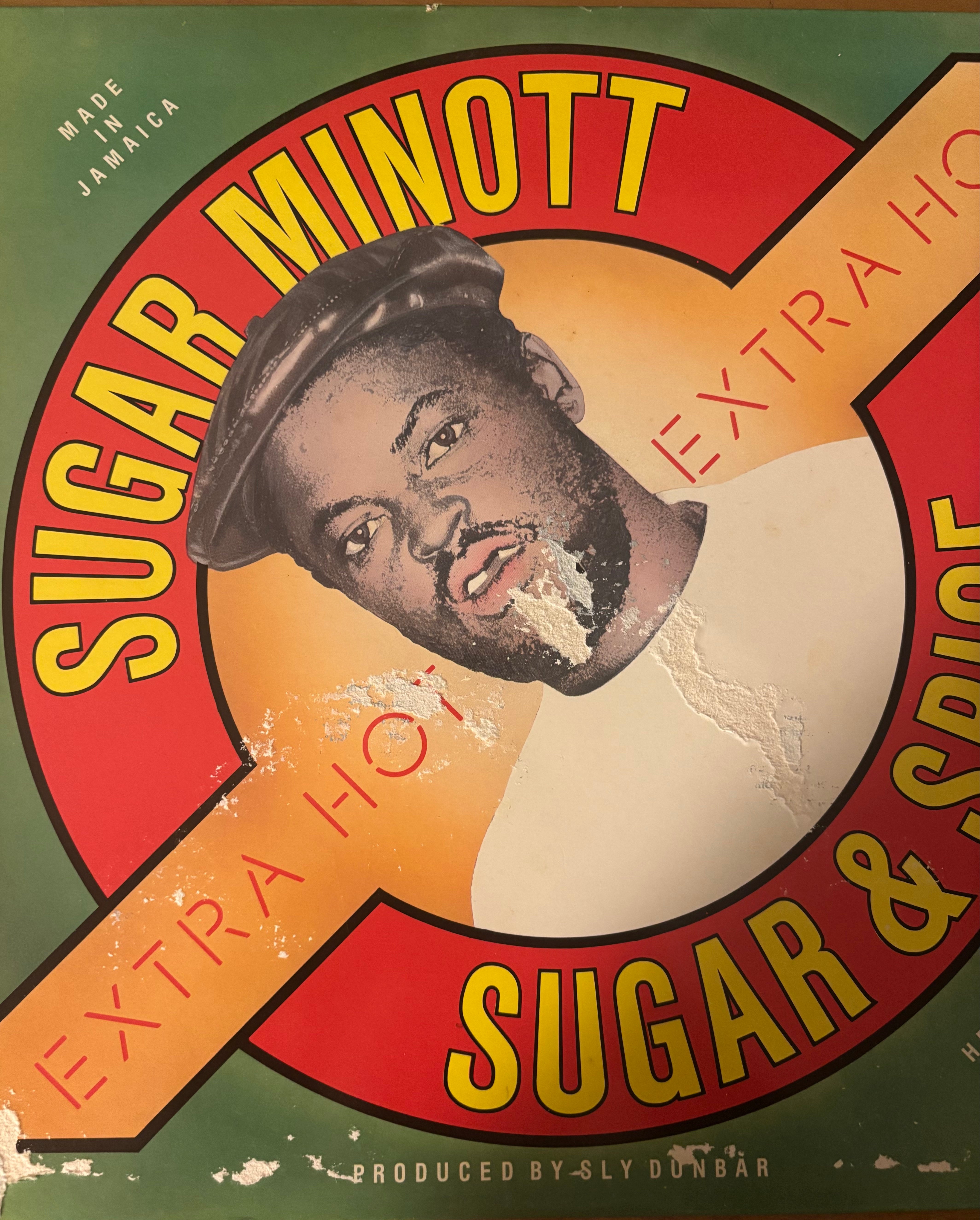Sugar Minott : Sugar & Spice (Extra Hot) (LP, Album)