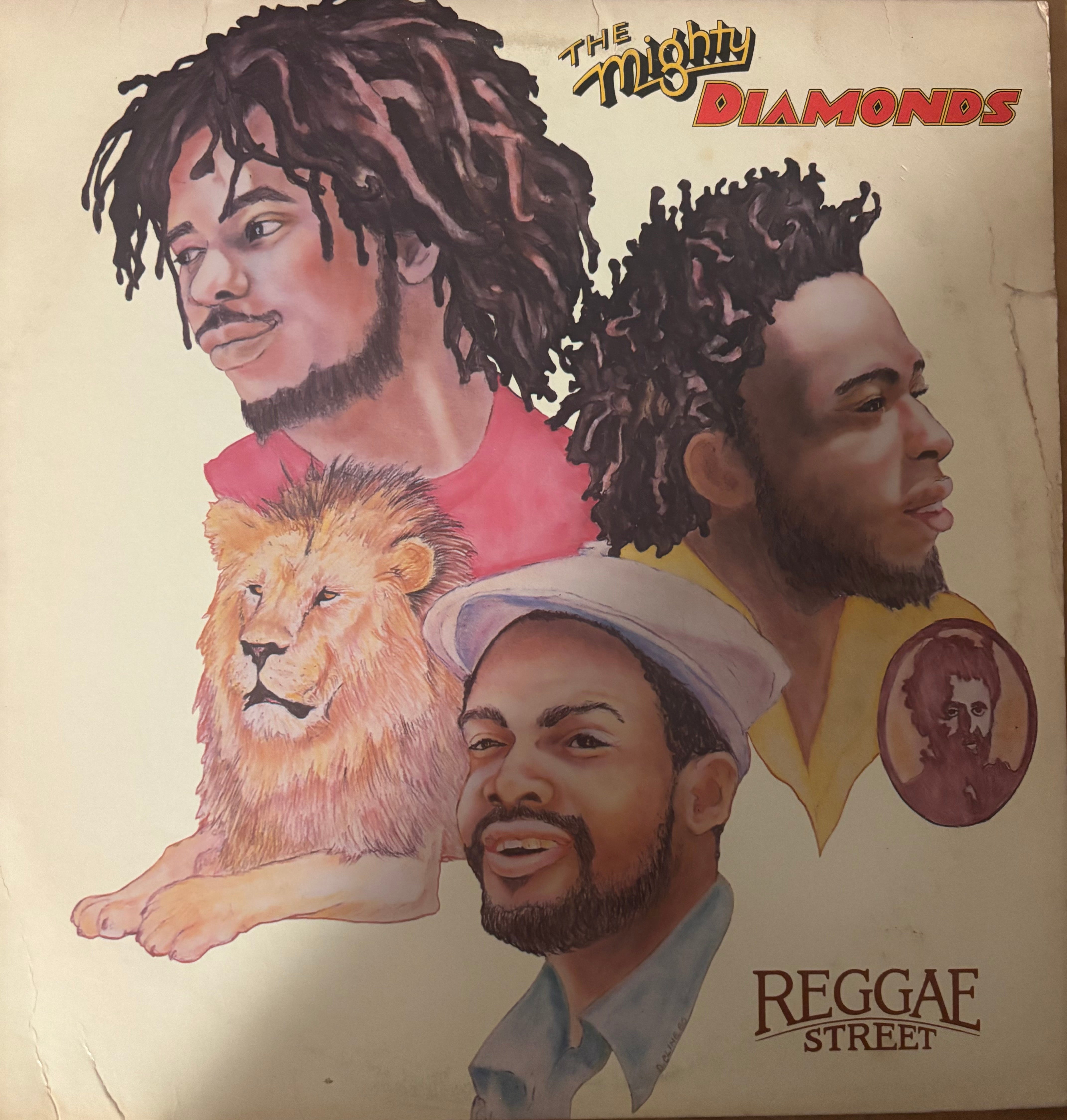 The Mighty Diamonds : Reggae Street (LP, Album)