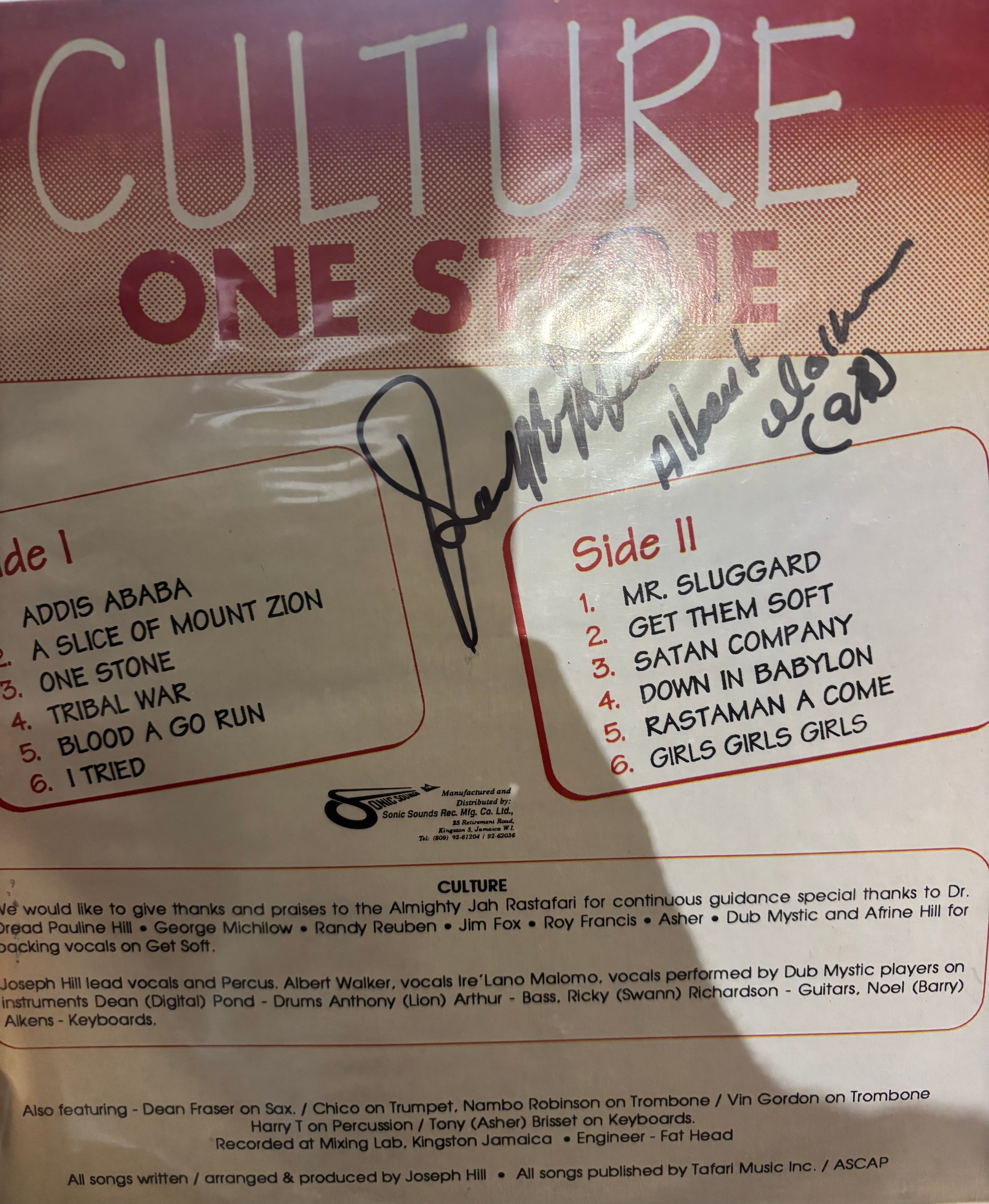 Culture : One Stone (LP, Album)