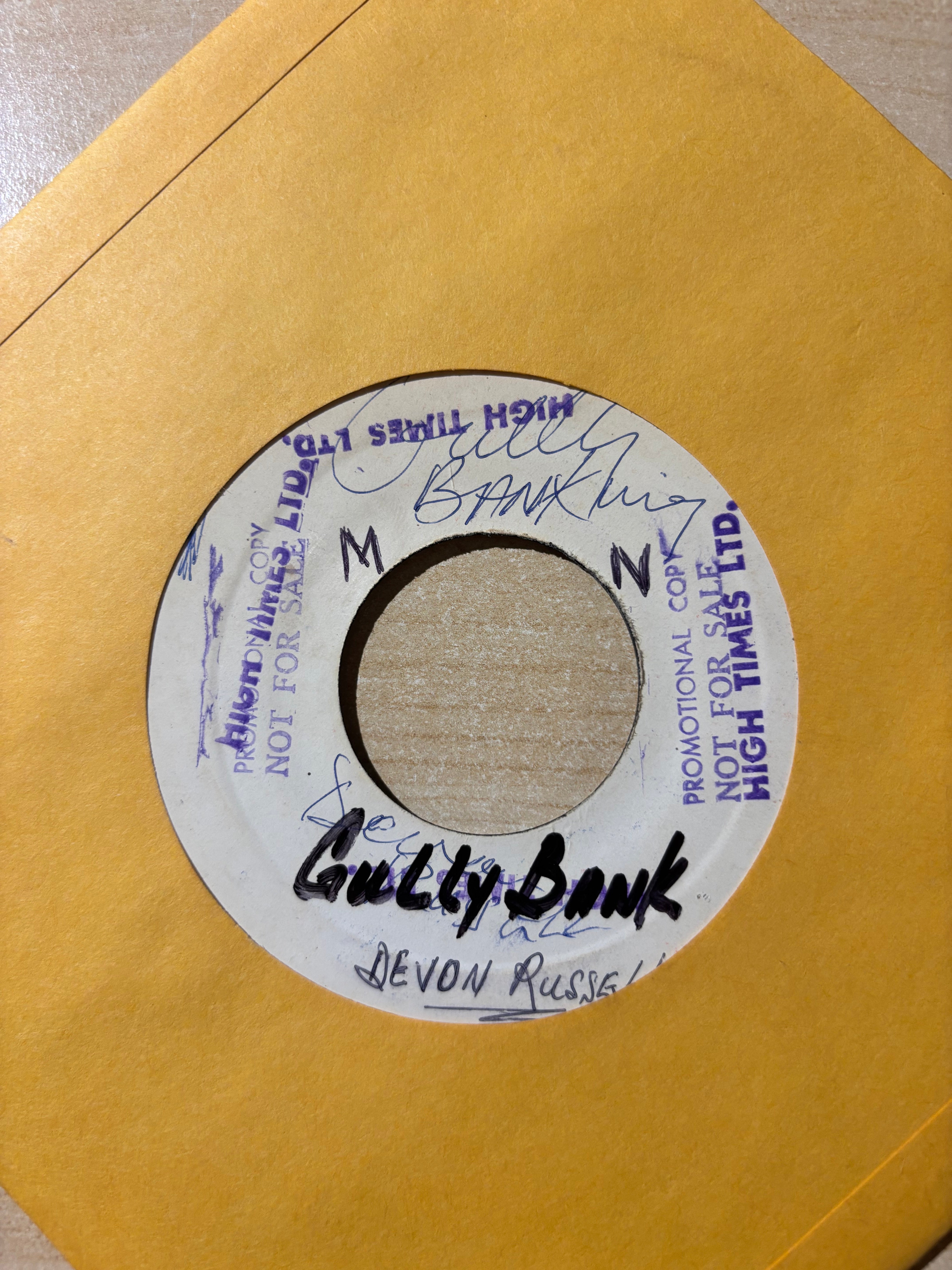 Devon Russell : Gully Bank (7")