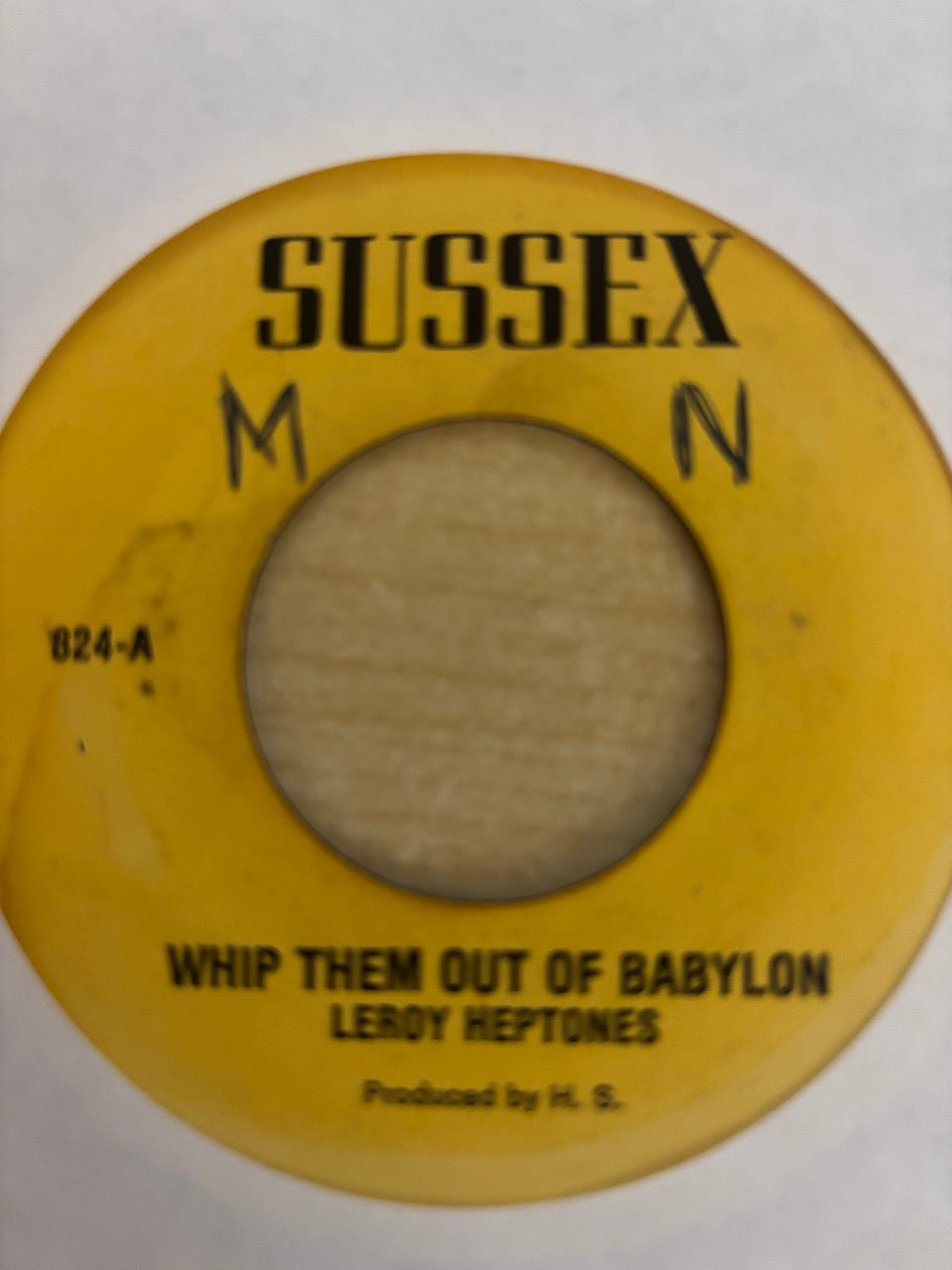 Leroy Heptones* : Whip Them Out Of Babylon (7")