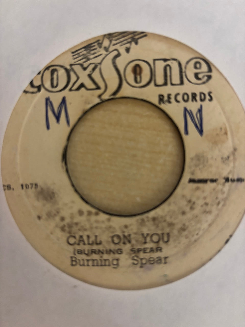 Burning Spear : Call On You (7")