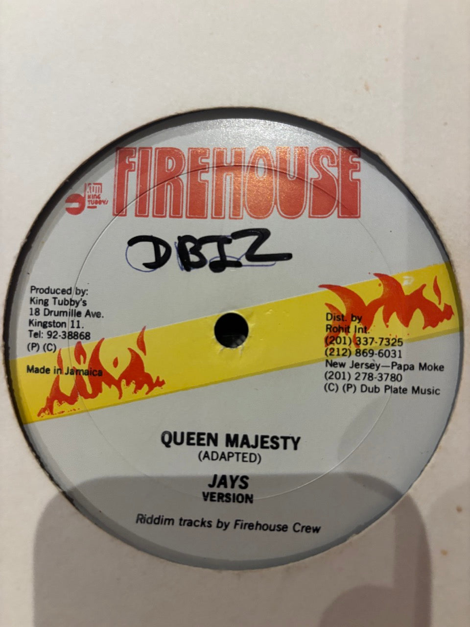Jays* / Red Rose* : Queen Majesty / Piece Of The Action (12")