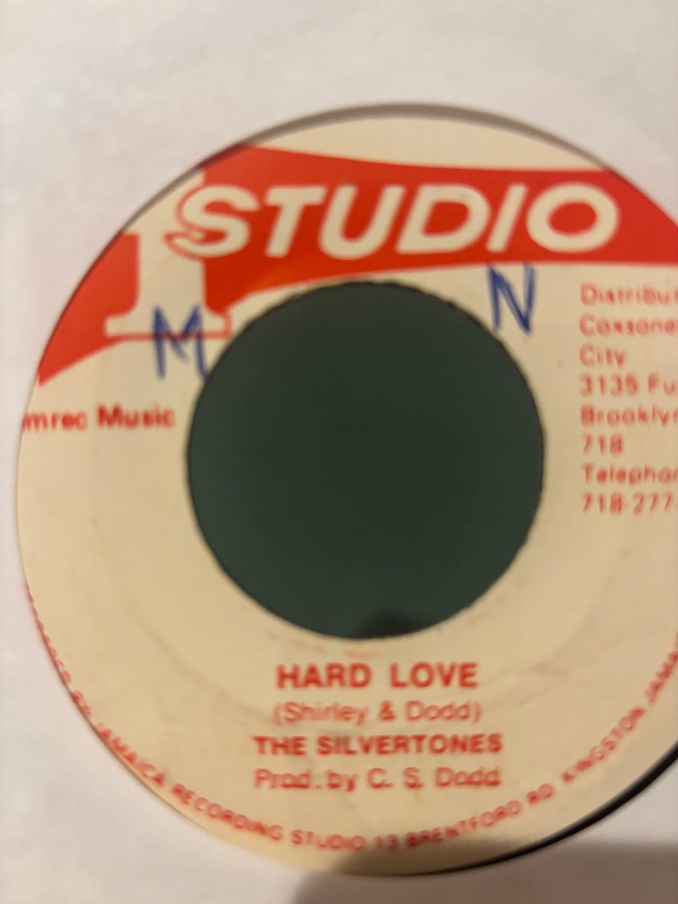 The Silvertones : Hard Love (7")