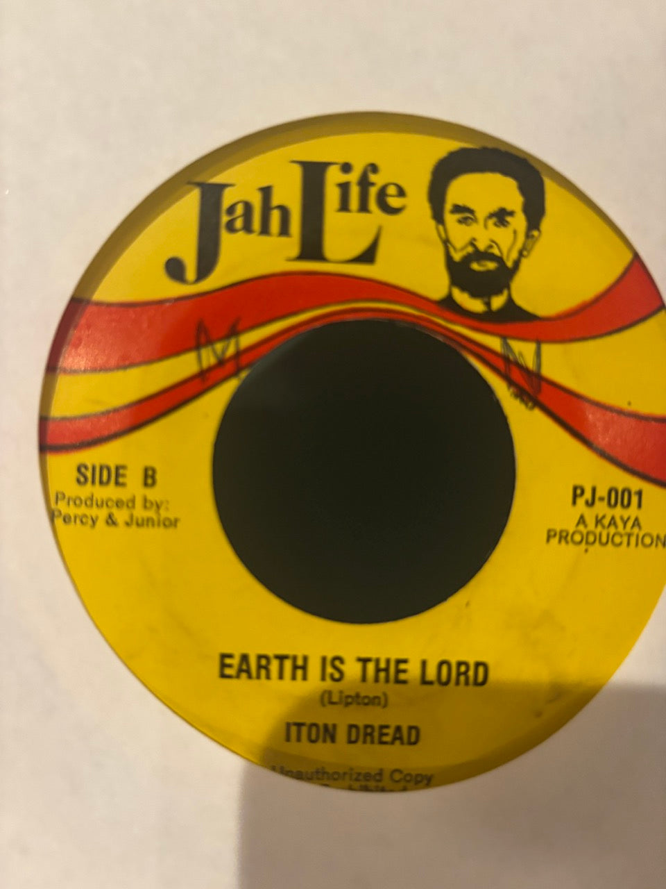 Jah Life All Stars  / Iton Dread : Daniel In The Lion's Den / Earth Is The Lord (7")