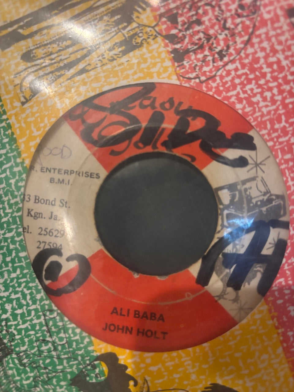 John Holt : Alibaba (7", Single, RE)